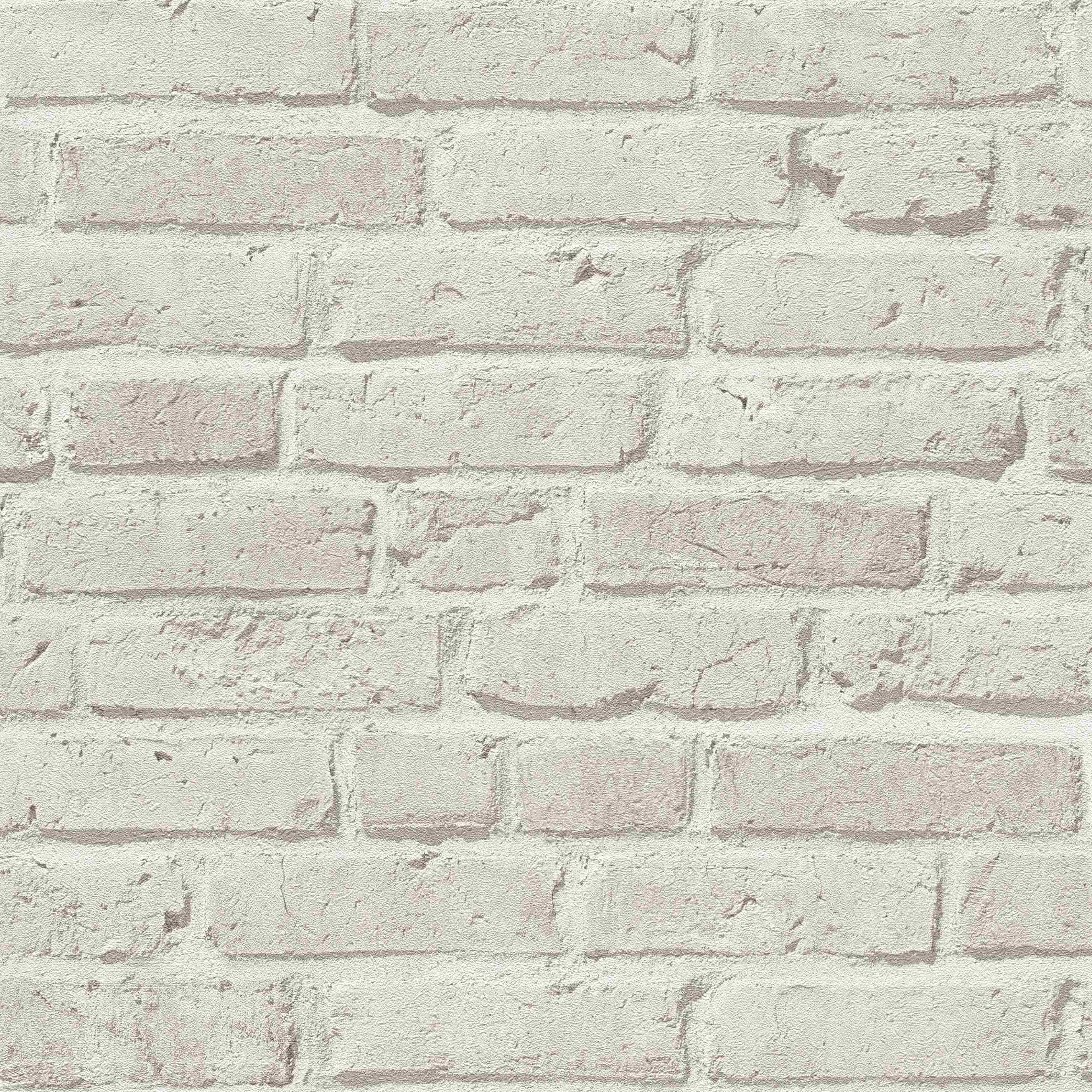 A.S. Creation Elements 355813 Carta da parati in tessuto non tessuto Effetto pietra 0,53 x 10,05 m Grigio