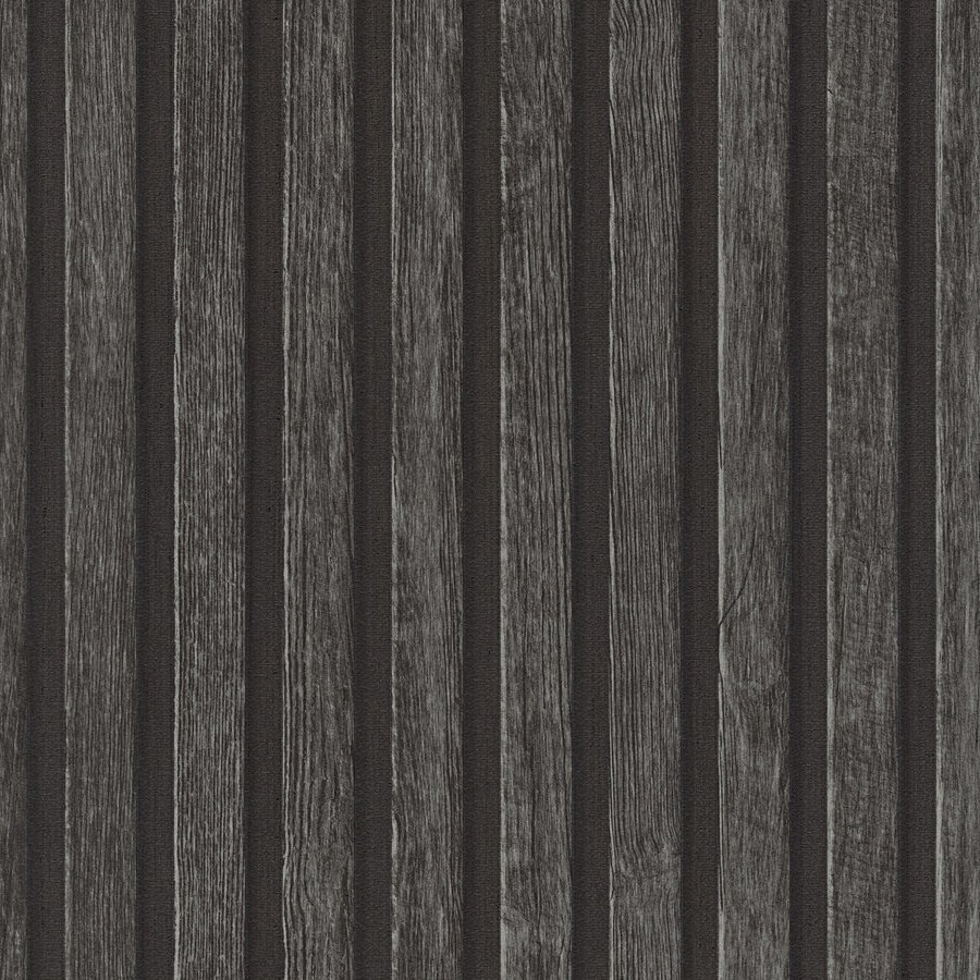 Carta da parati non tessuta 391094 Stripes Waves Grey, Black Pintwalls A.S. Creation