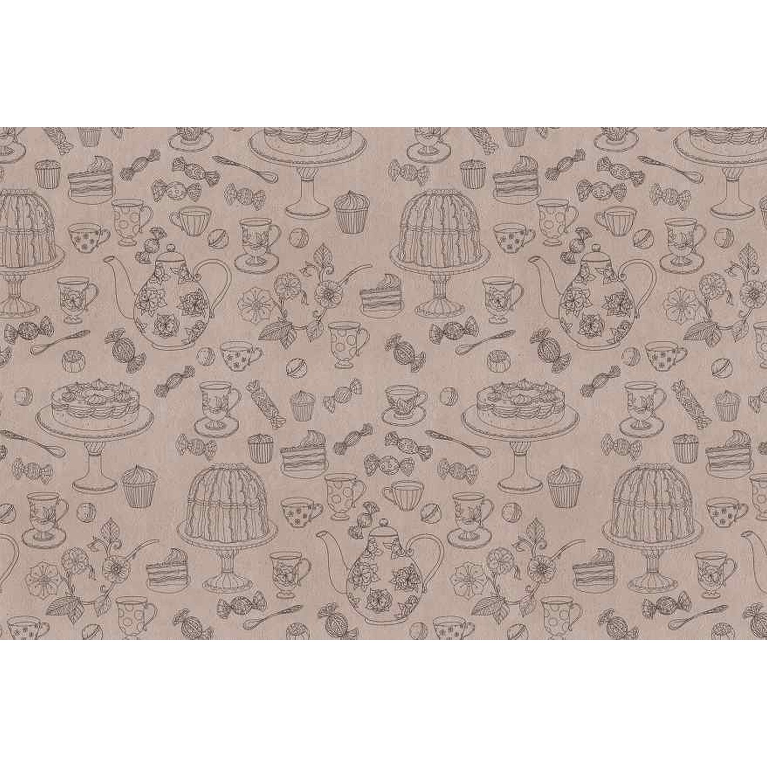 A.S. Creation Walls by Patel 1 DD110466 Carta da parati fotografica Tessuto non tessuto Varie dimensioni Astratto Beige