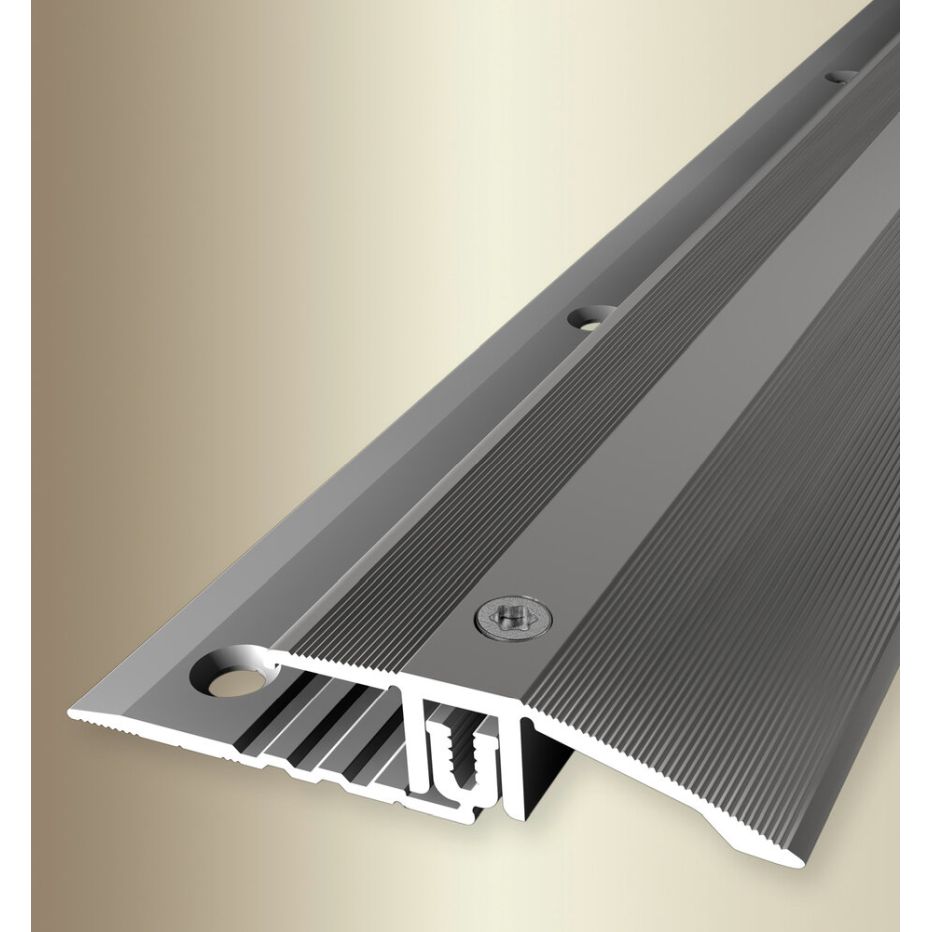 Profilo di transizione PROVISTON, larghezza 44 mm, altezza bordo 6,5 - 16 mm, striscia di transizione