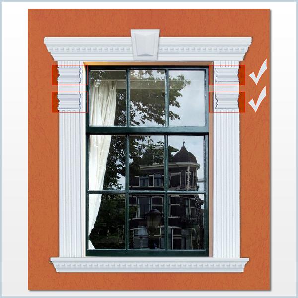 Fassadenzierelement "Offenberg" (Schlussstein)