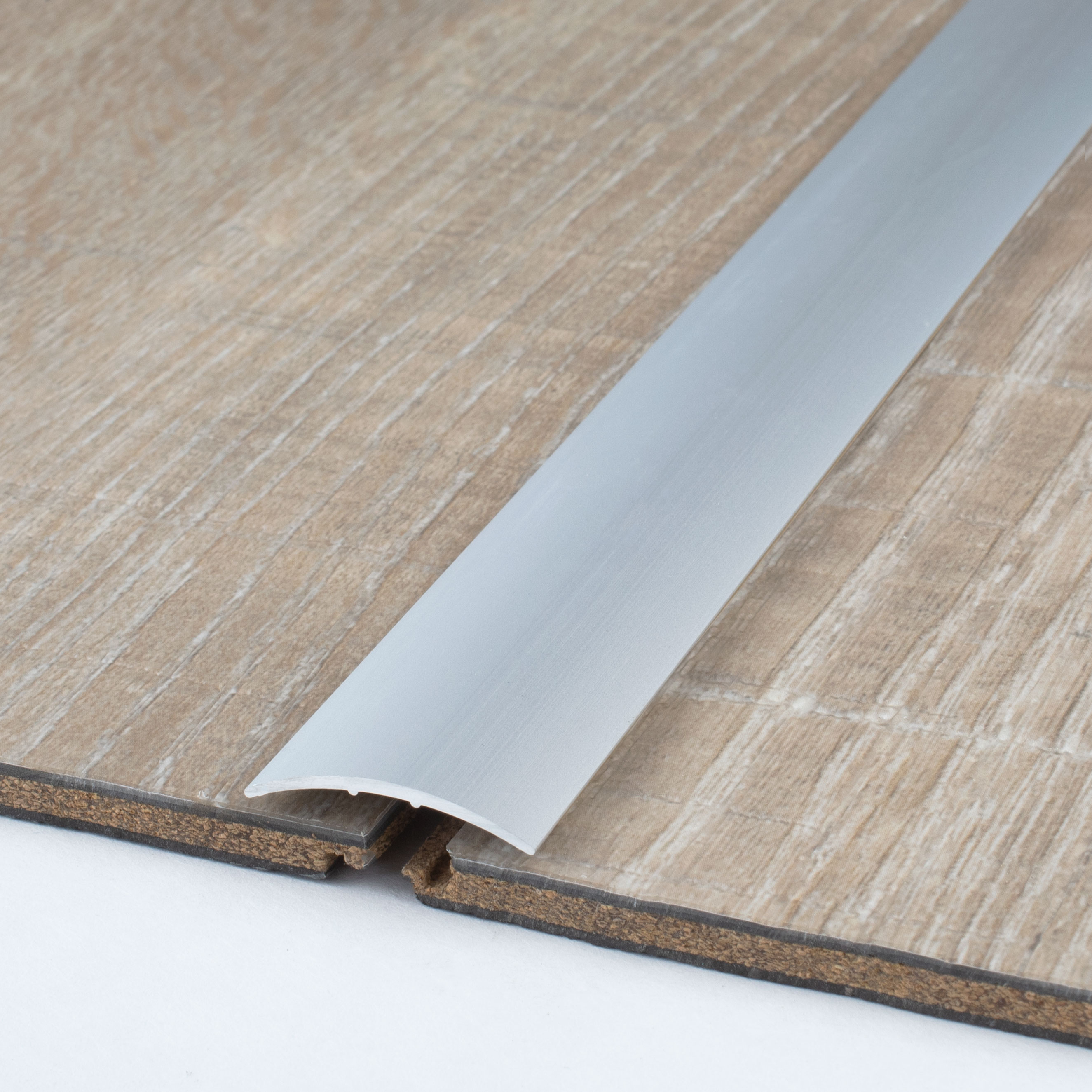 Profilo di transizione PROVISTON Eindhoven 4,2 x 28 mm, striscia di transizione, alluminio anodizzato