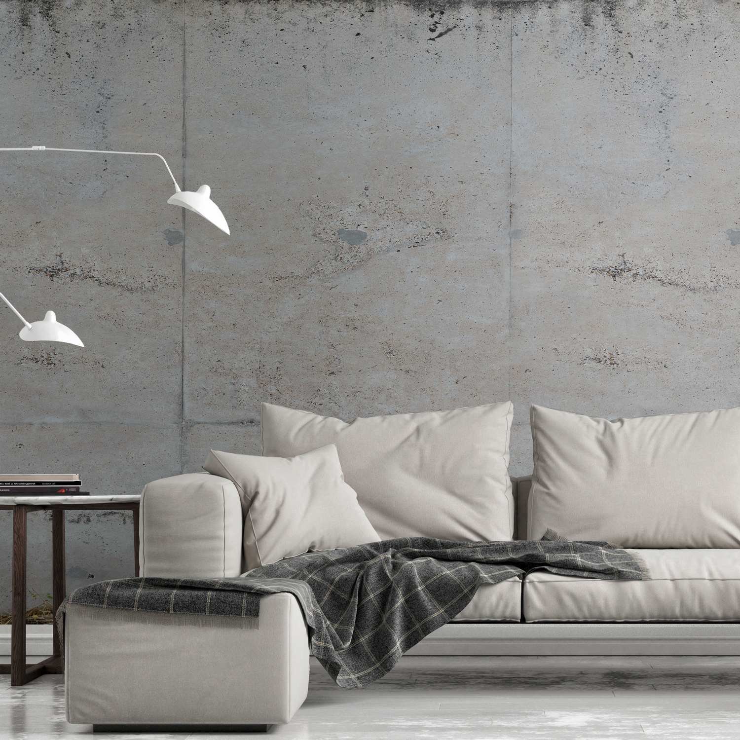 A.S. Creation Photo Wallpaper The Wall II 392541 Un motivo per rotolo Effetto cemento Grigio