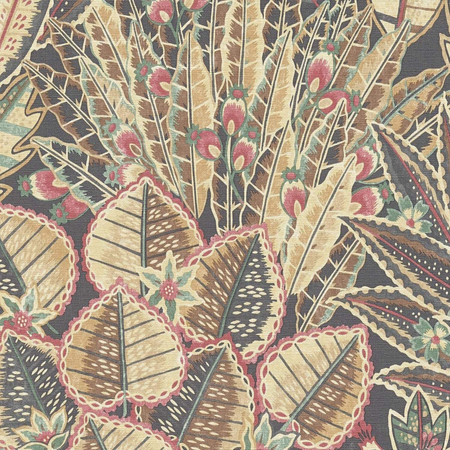A.S. Creation Stories of Life 396531 Carta da parati in tessuto non tessuto aspetto floreale 0,53 x 10,05 m Marrone