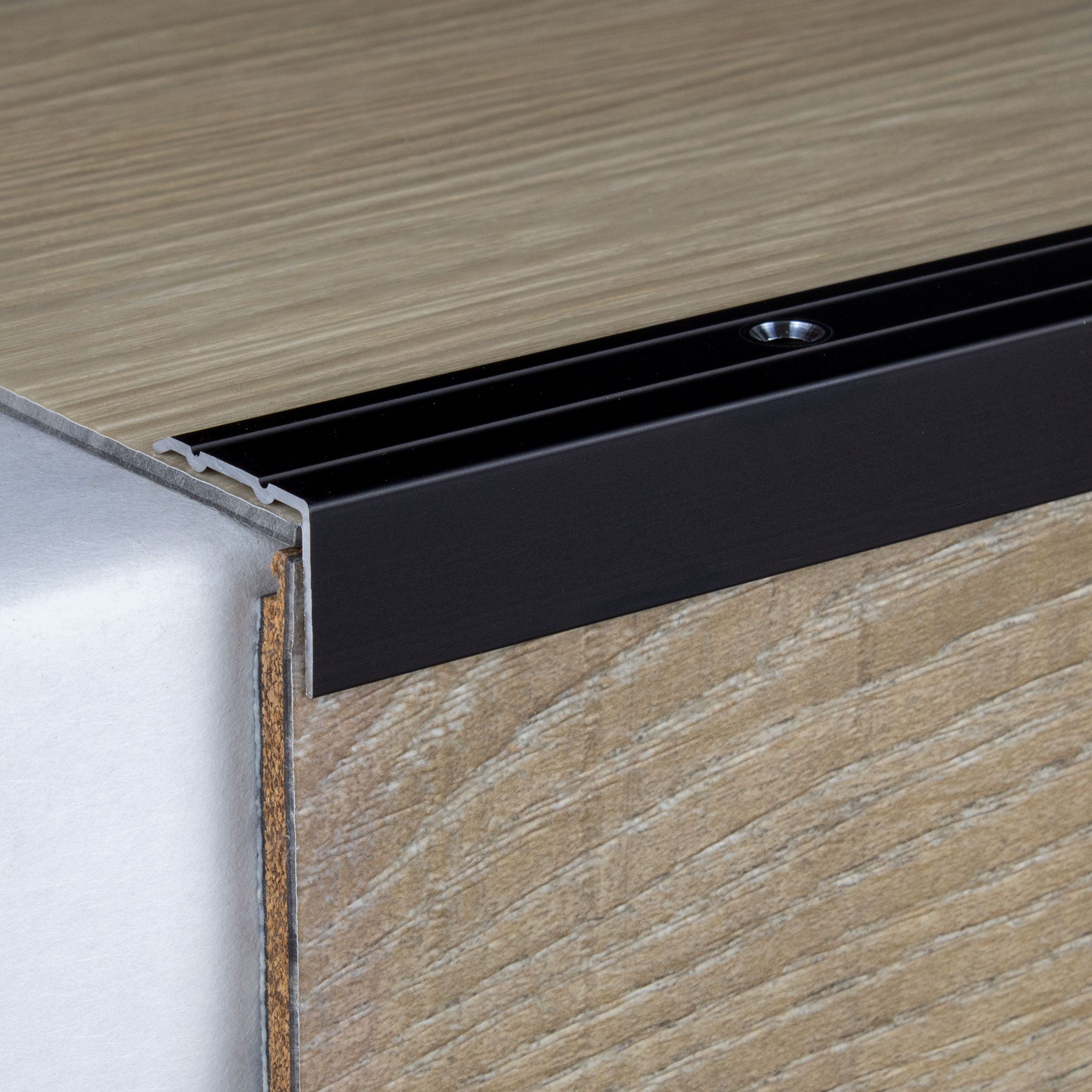 Profili per bordi e angoli delle scale PROVISTON Salerno Larghezza 24,5 mm Alluminio