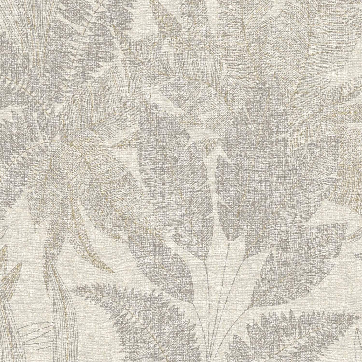A.S. Creation Storie di vita 396545 Carta da parati in tessuto non tessuto aspetto floreale 0,53 x 10,05 m Beige