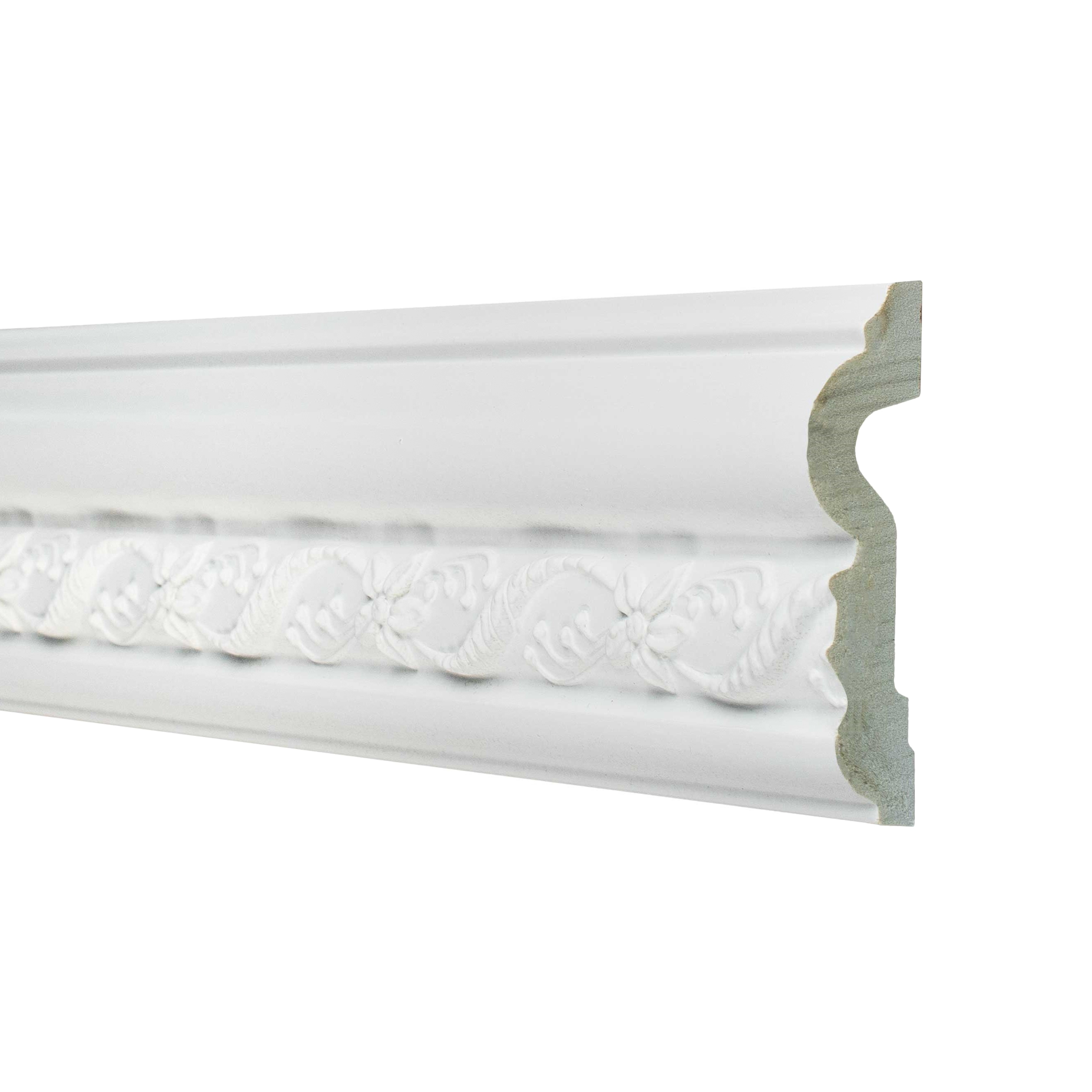 Modanatura decorativa NMC Z30 Modanatura murale ARSTYL 20 x 80 x 2000 mm poliuretano bianco