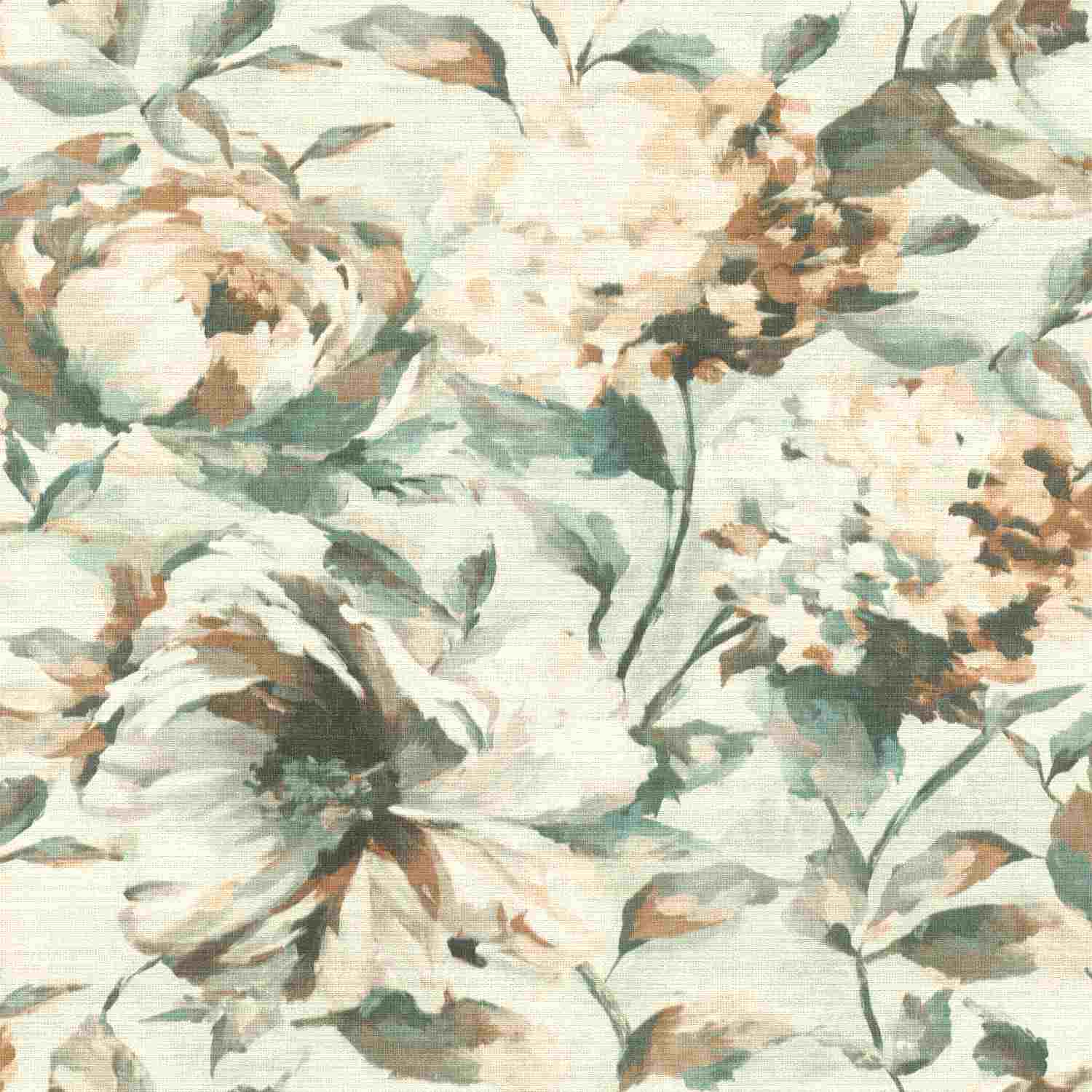 Rasch Florentine III 485134 Carta da parati in tessuto non tessuto Motivo floreale 0,53 x 10,05 m Bianco