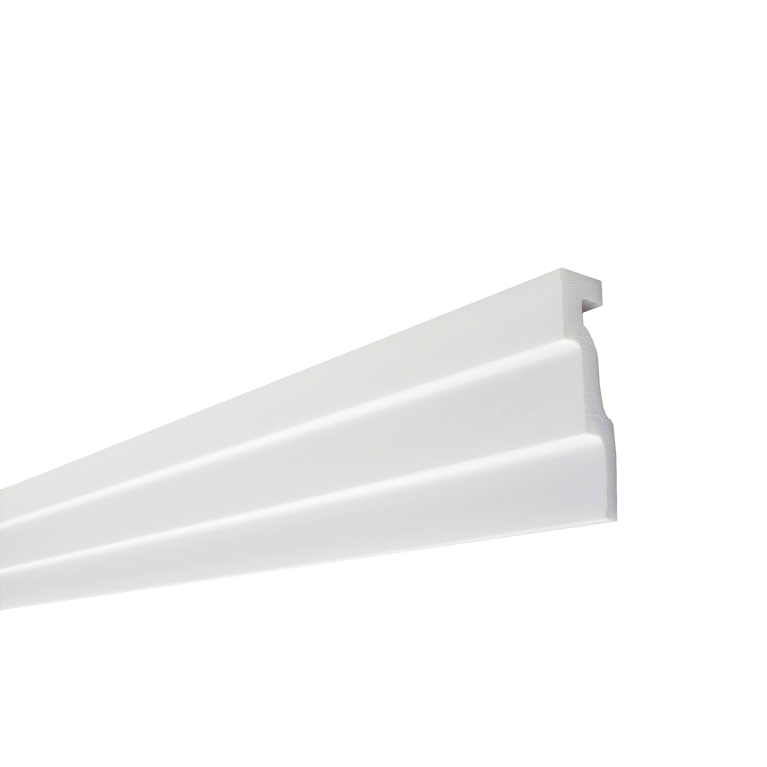 NMC Cornice M1 NOMASTYL Polistirene 30 x 120 x 2000 mm Bianco Modanatura per soffitto