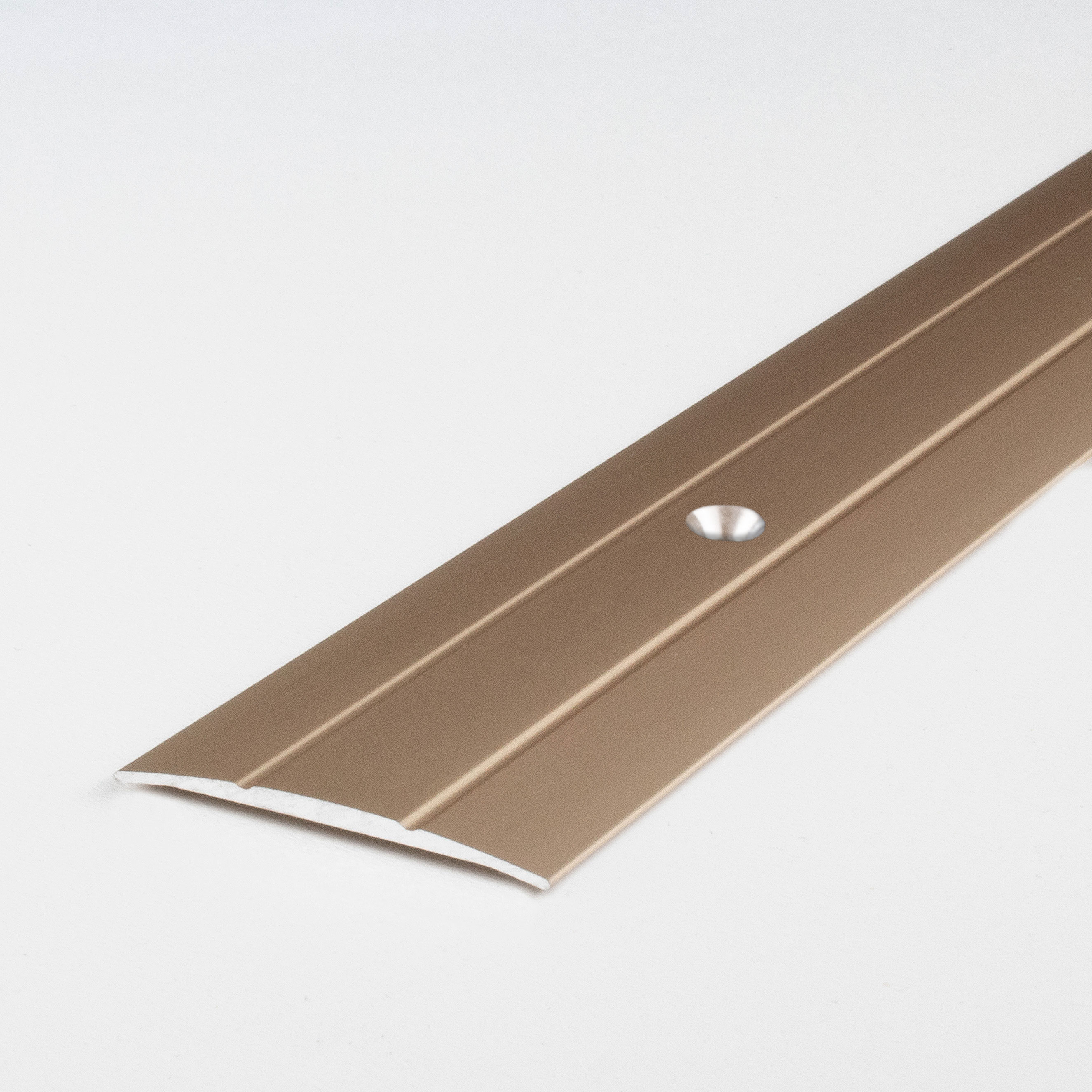 Profilo di transizione PROVISTON Den Helder H 2,5 mm L 38 mm striscia di transizione, alluminio anodizzato