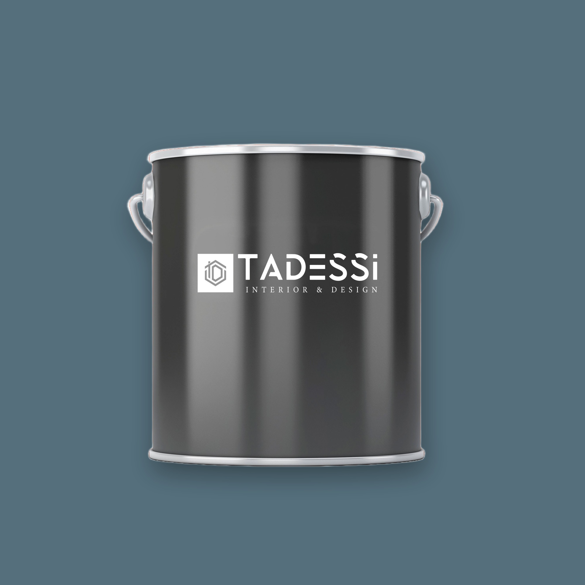 TADESSI Wall Select - Pittura murale blu - Blu freddo - Pittura per interni di alta qualità - Colore intenso
