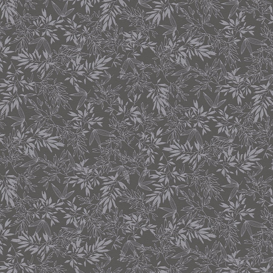 A.S. Creation Attractive 2 390284 Carta da parati in tessuto non tessuto aspetto floreale 10,05 x 0,53 m Nero