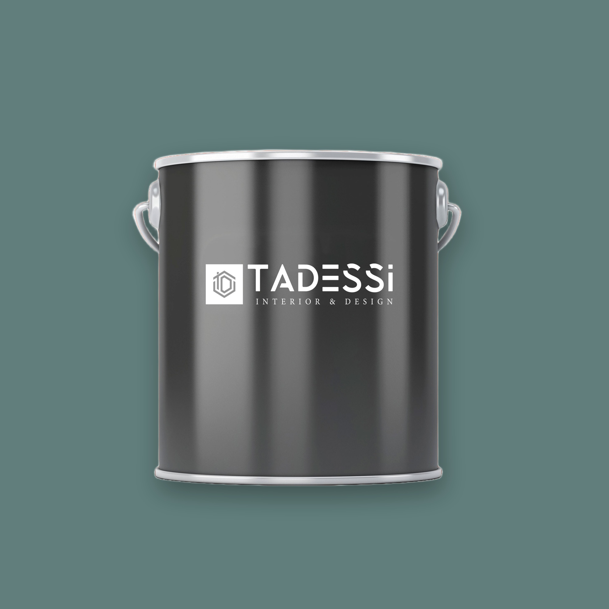 TADESSI Wall Select Wall Paint Green - Verde Abete - Pittura per interni di alta qualità - Intensità di colore intensa