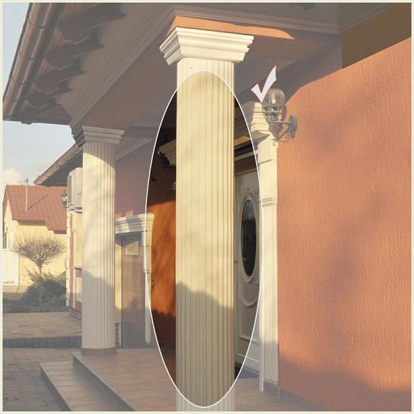 Säulendekoration mit "Wiesemann FP11"