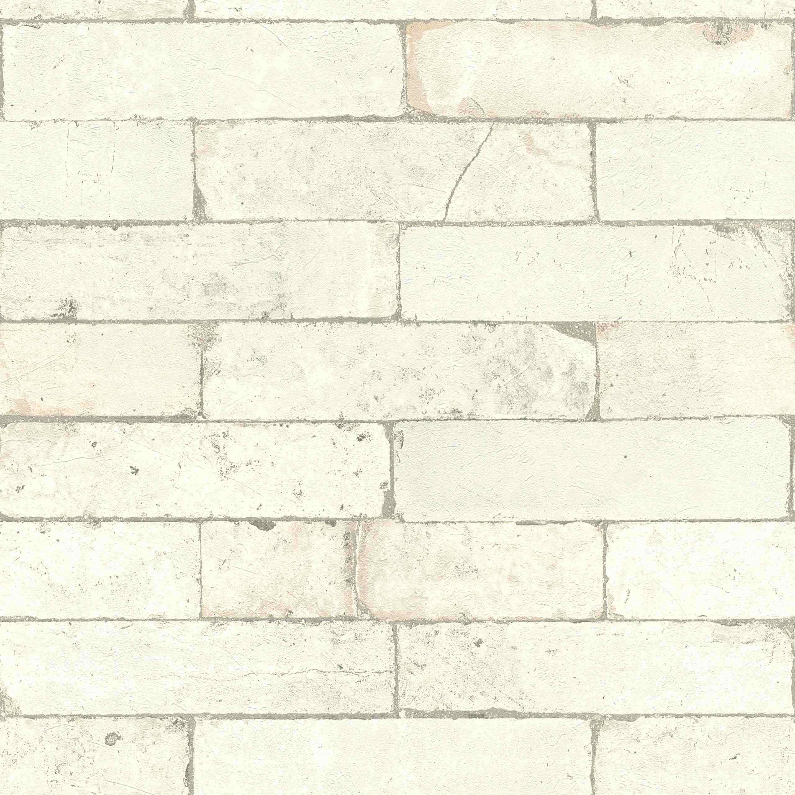 Rasch Factory III 446319 Carta da parati in tessuto non tessuto Motivi e fantasie 0,53 x 10,05 m Bianco