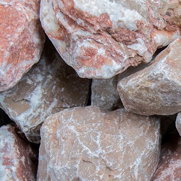 Alazana 45 - 60 mm Graniglia di Pietra Marmo Pietra Naturale Marrone Beige Design da Giardino GSH
