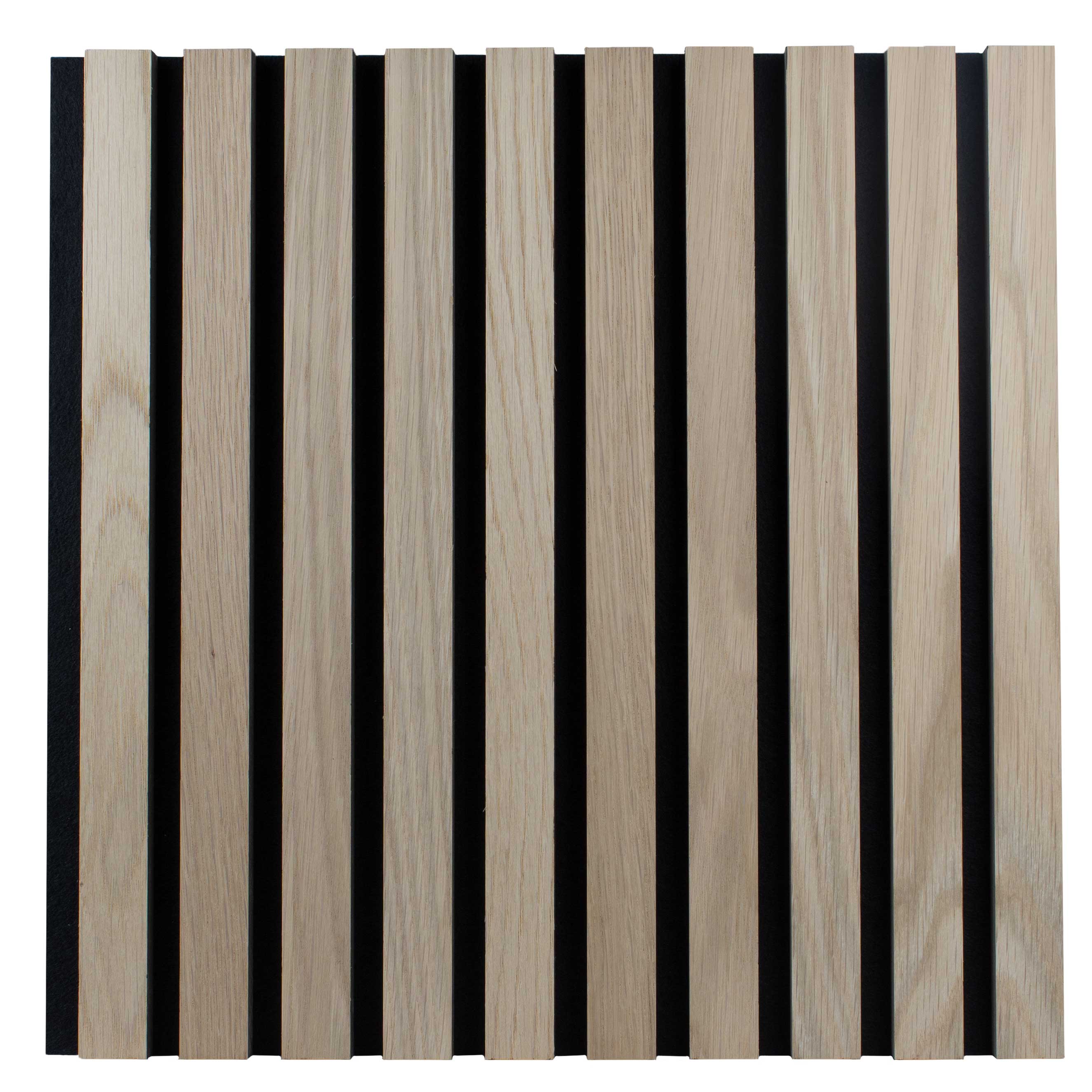 Pannello acustico da parete PROVISTON 400 x 400 x 21 mm Pannelli acustici 3D in MDF rovere naturale