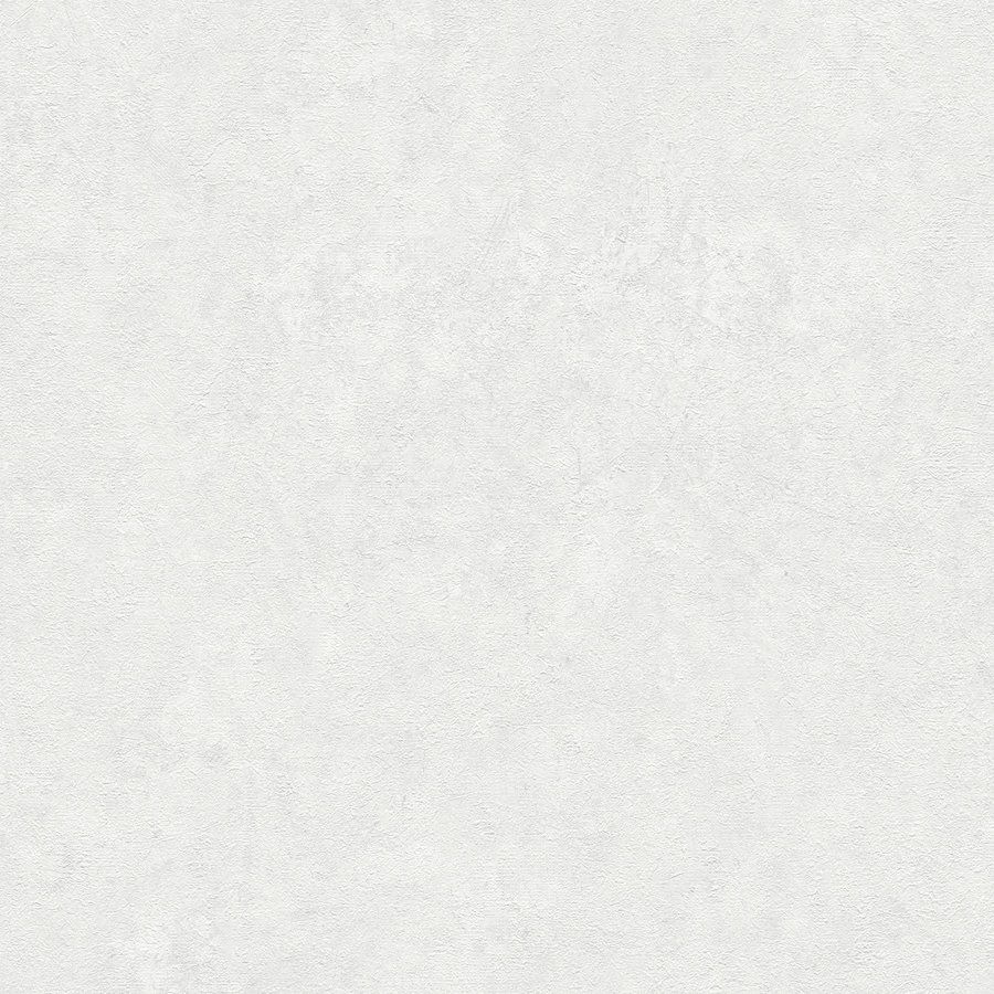 A.S. Creation Stili di viaggio 392235 Carta da parati in tessuto non tessuto Effetto intonaco 10,05 x 0,53 m Bianco