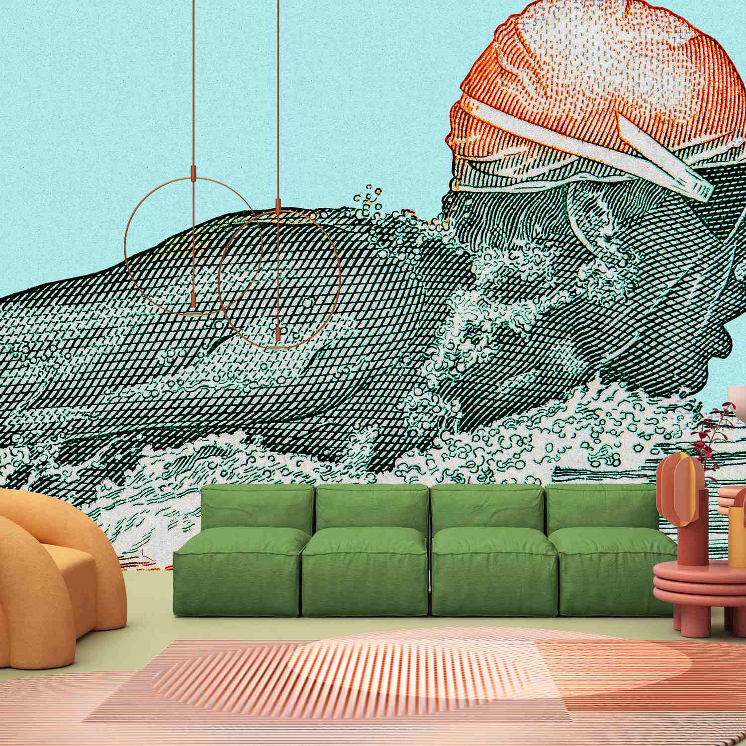 A.S. Creation Walls by Patel 4 DD127533 Carta da parati fotografica Tessuto non tessuto Varie dimensioni Arte e dipinti