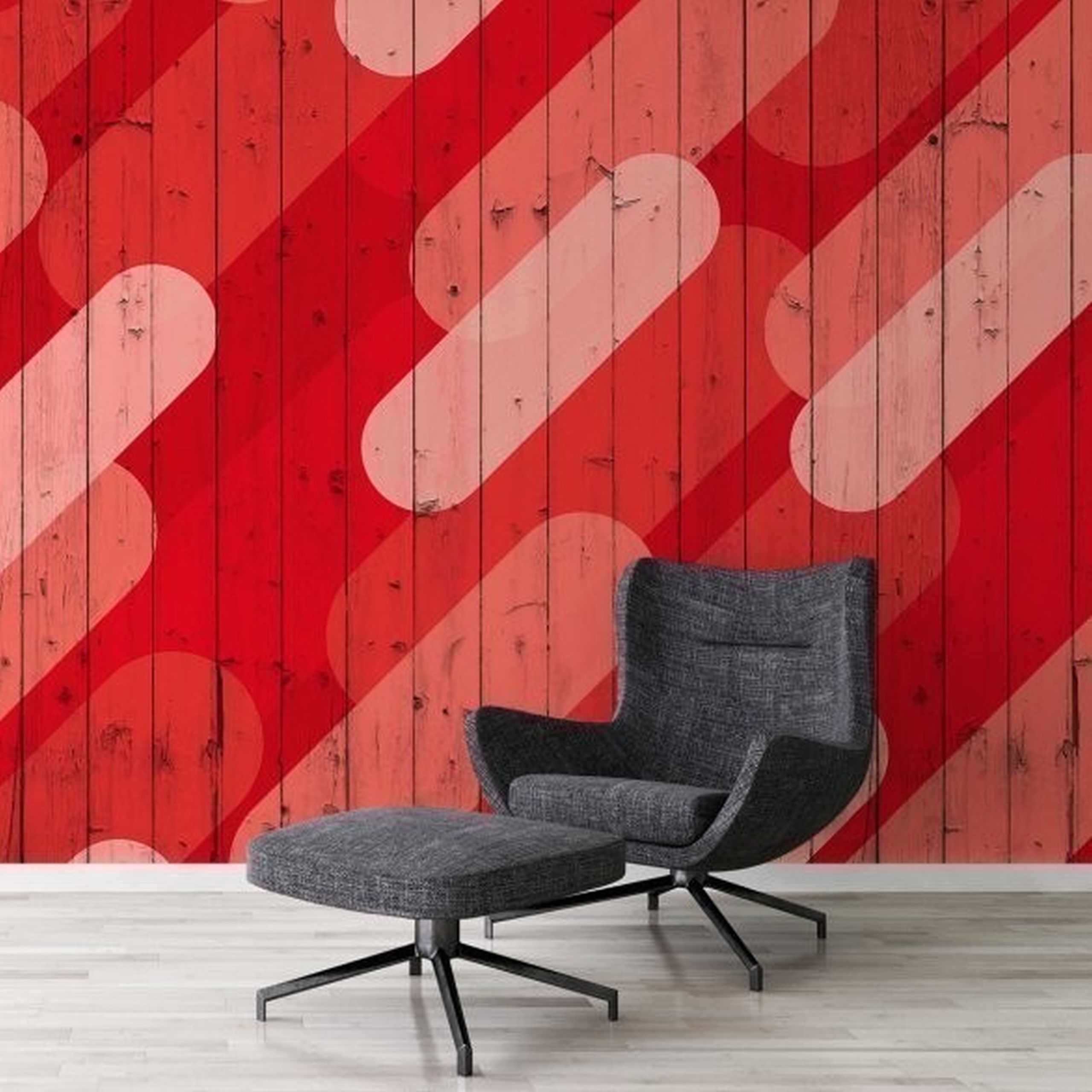 A.S. Creation Atelier 47 DD116720 Carta da parati fotografica Tessuto non tessuto 400 x 270 cm Moderno Rosso