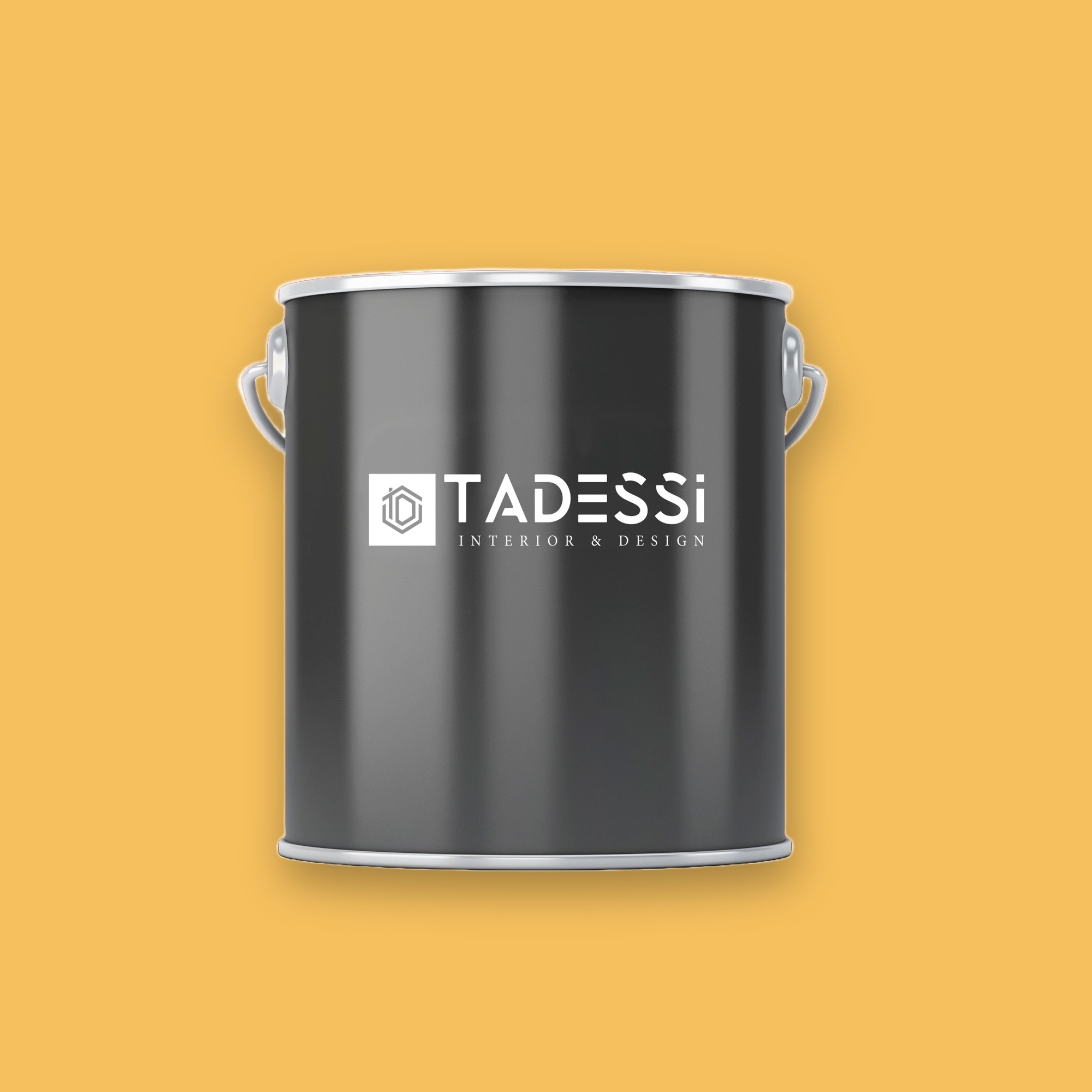 TADESSI Wall Select - Pittura murale gialla - Giallo mais - Pittura per interni di alta qualità - Colore intenso