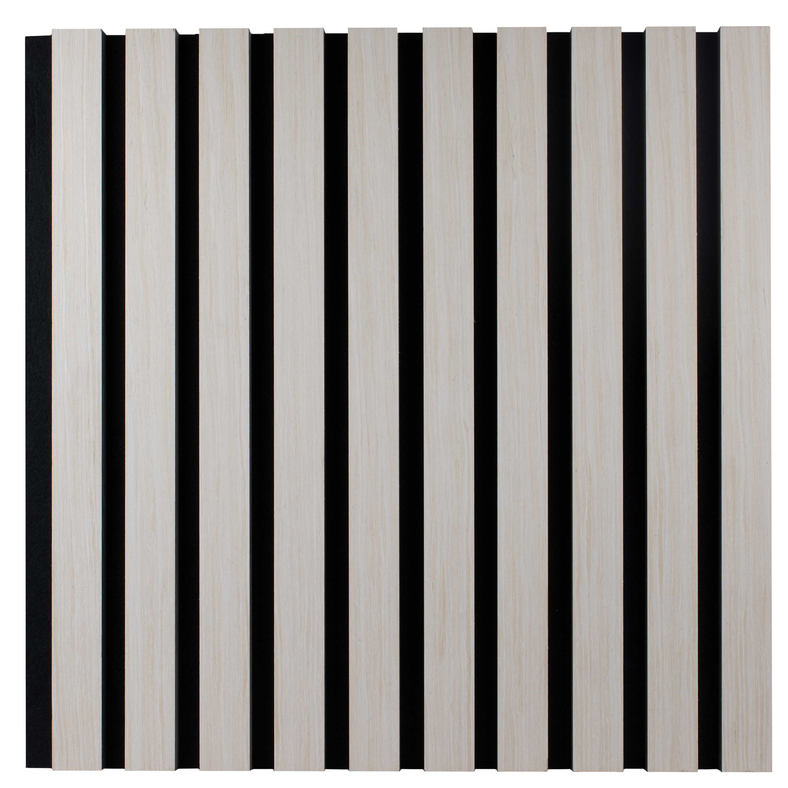 Pannello acustico da parete PROVISTON 400 x 400 x 21 mm Pannelli acustici 3D in MDF rovere chiaro