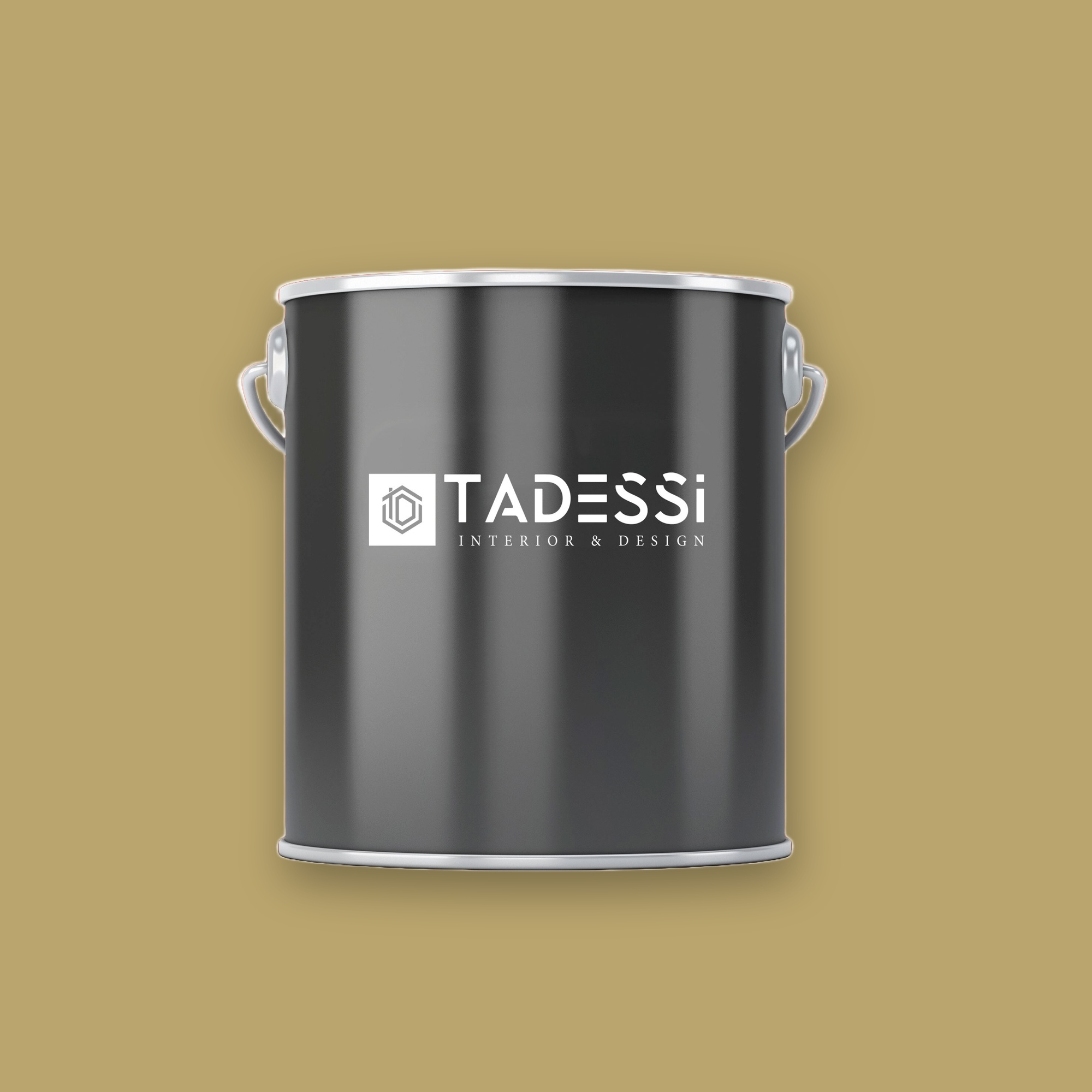 TADESSI Wall Select - Pittura murale verde - Sabbia del deserto - Pittura per interni di alta qualità - Colore intenso