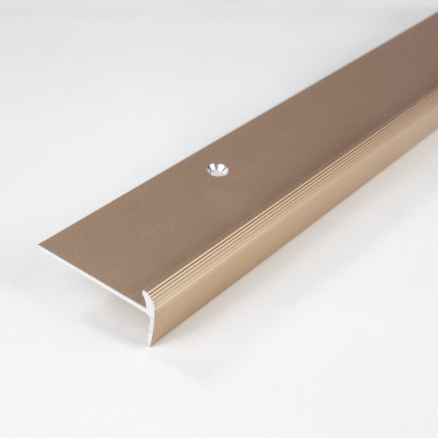 Profilo angolare e bordo per scale PROVISTON Aulla Altezza 10 - 40 mm Altezza bordo 2 - 7 mm Alluminio