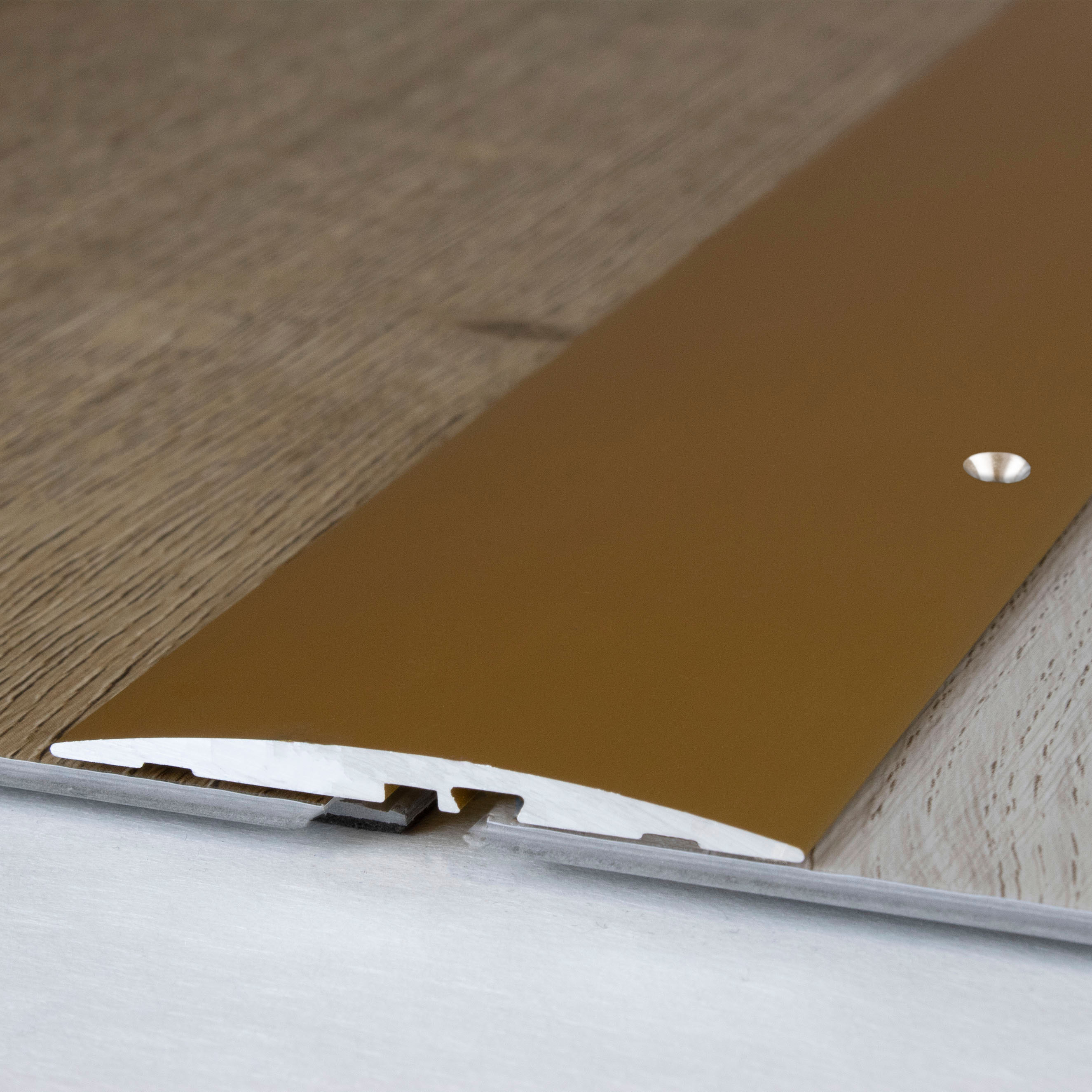 Profilo di transizione PROVISTON, altezza 4 mm, larghezza 58 mm, striscia di transizione, alluminio