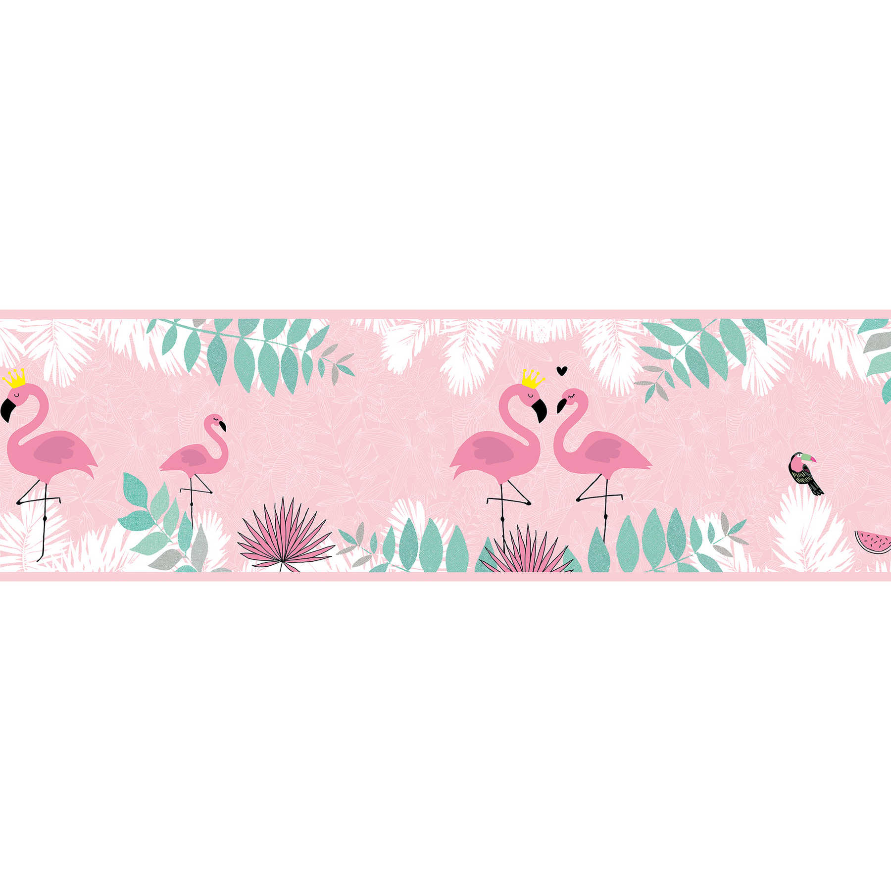 A.S. Creation Lovely Kids 403758 Bordo Cameretta per bambini 5 x 0,155 m Rosa