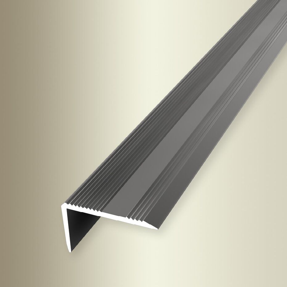 Profili per bordi e angoli delle scale Küberit H 20 mm L 30 mm L 2500 mm alluminio anodizzato