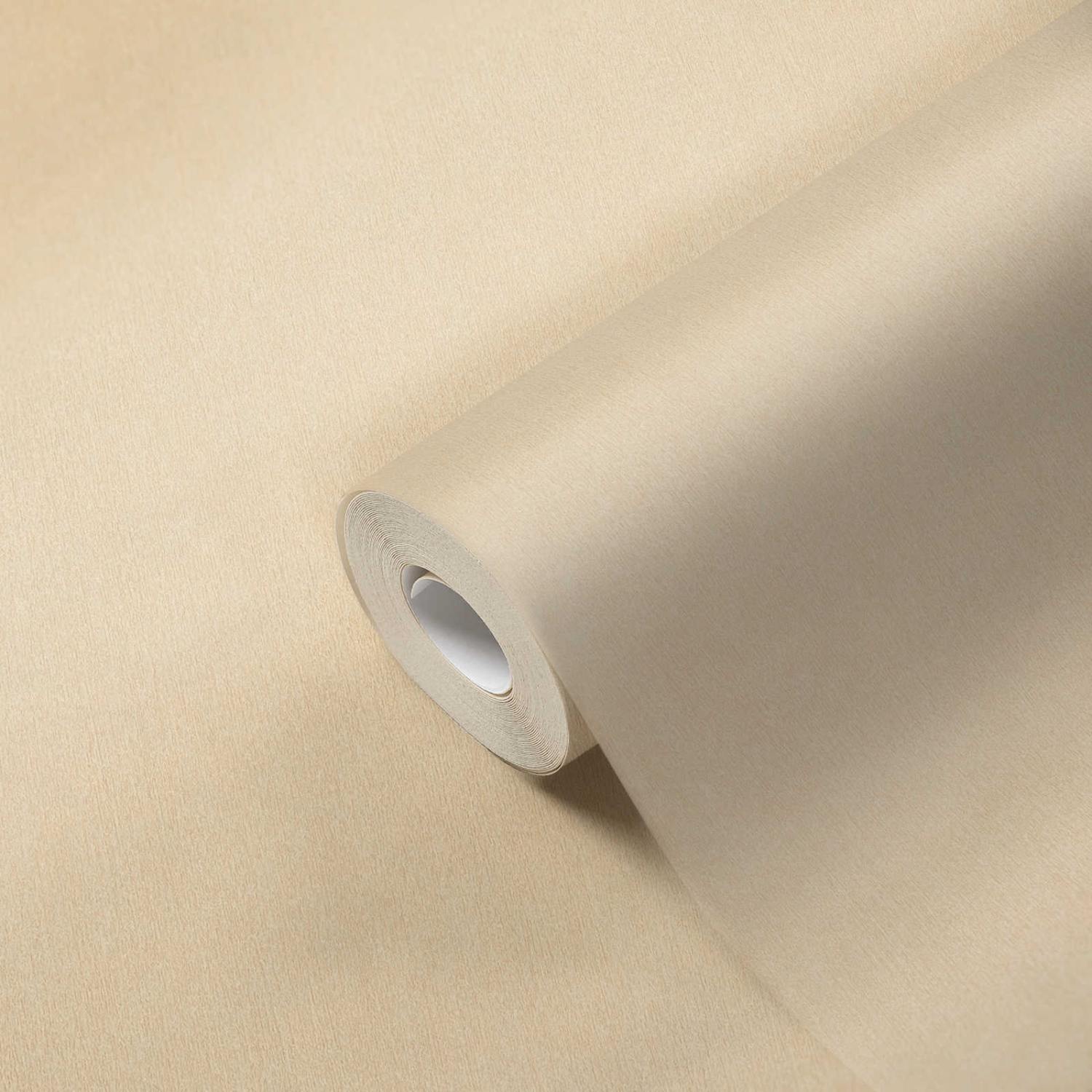 A.S. Creation Dream Flowery 383617 Carta da parati in tessuto non tessuto Tinta unita 0,53 x 10,05 m Beige