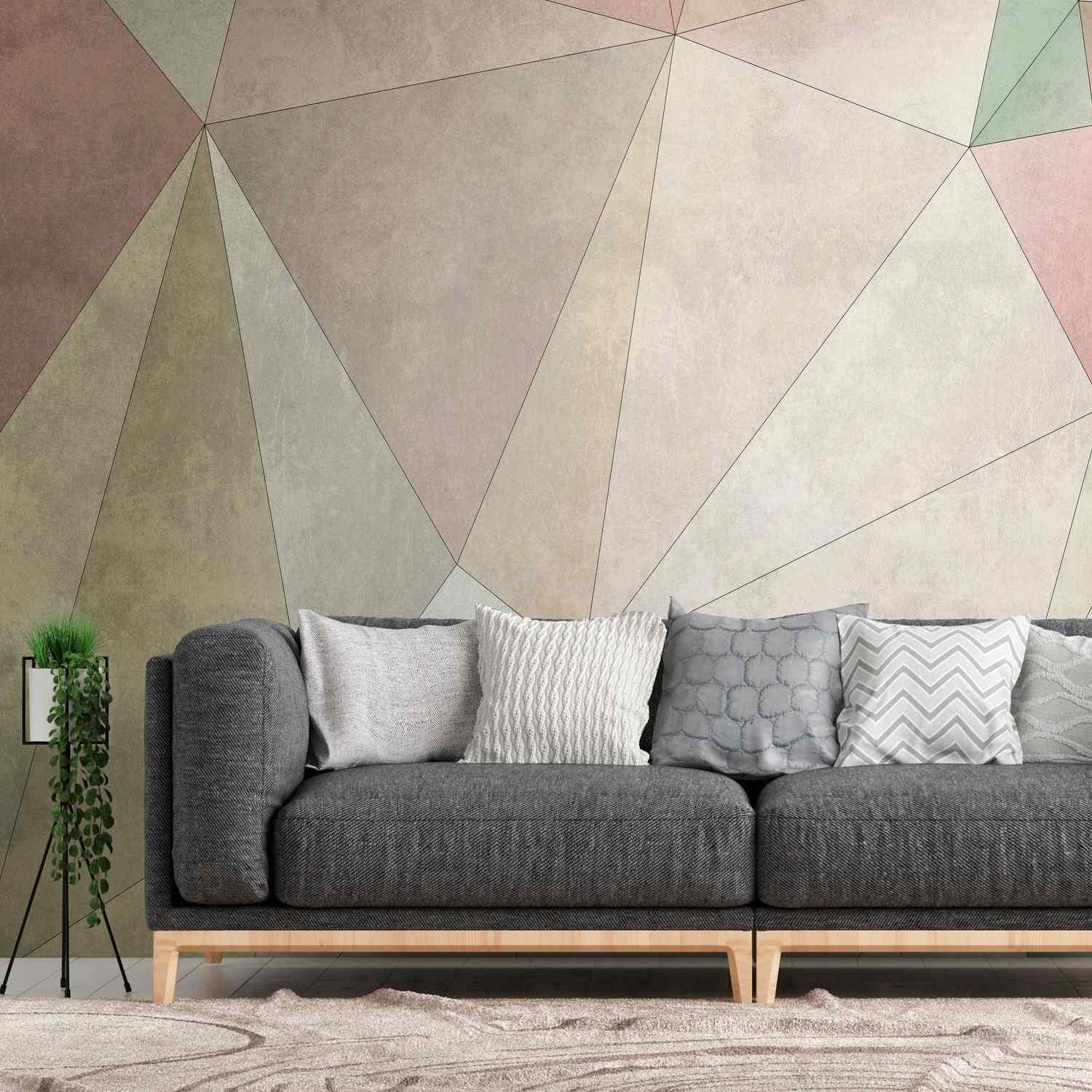 A.S. Creation Photo Wallpaper The Wall 382861 Un motivo per rotolo Geometrico Colorato