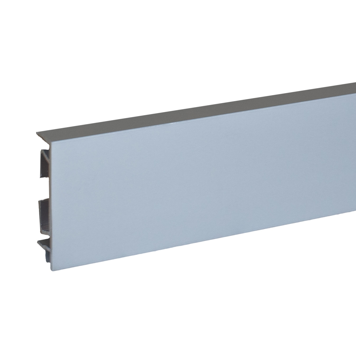 Battiscopa in metallo Auer H 40 - 100 mm L 11 - 15 mm Battiscopa in alluminio impermeabile