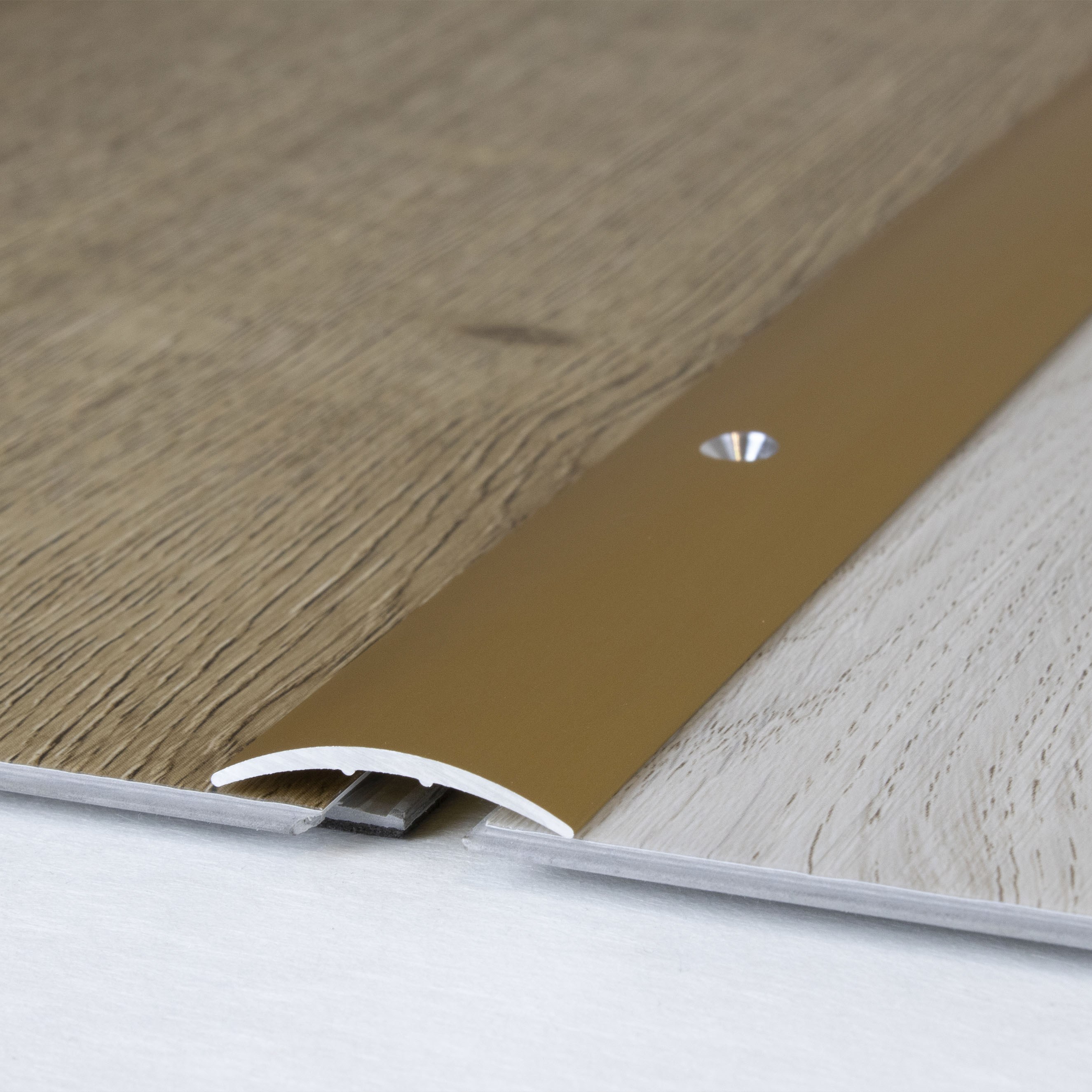 Profilo di transizione Auer Bruxelles, altezza 4,5 mm, larghezza 28 mm, striscia di transizione, alluminio anodizzato