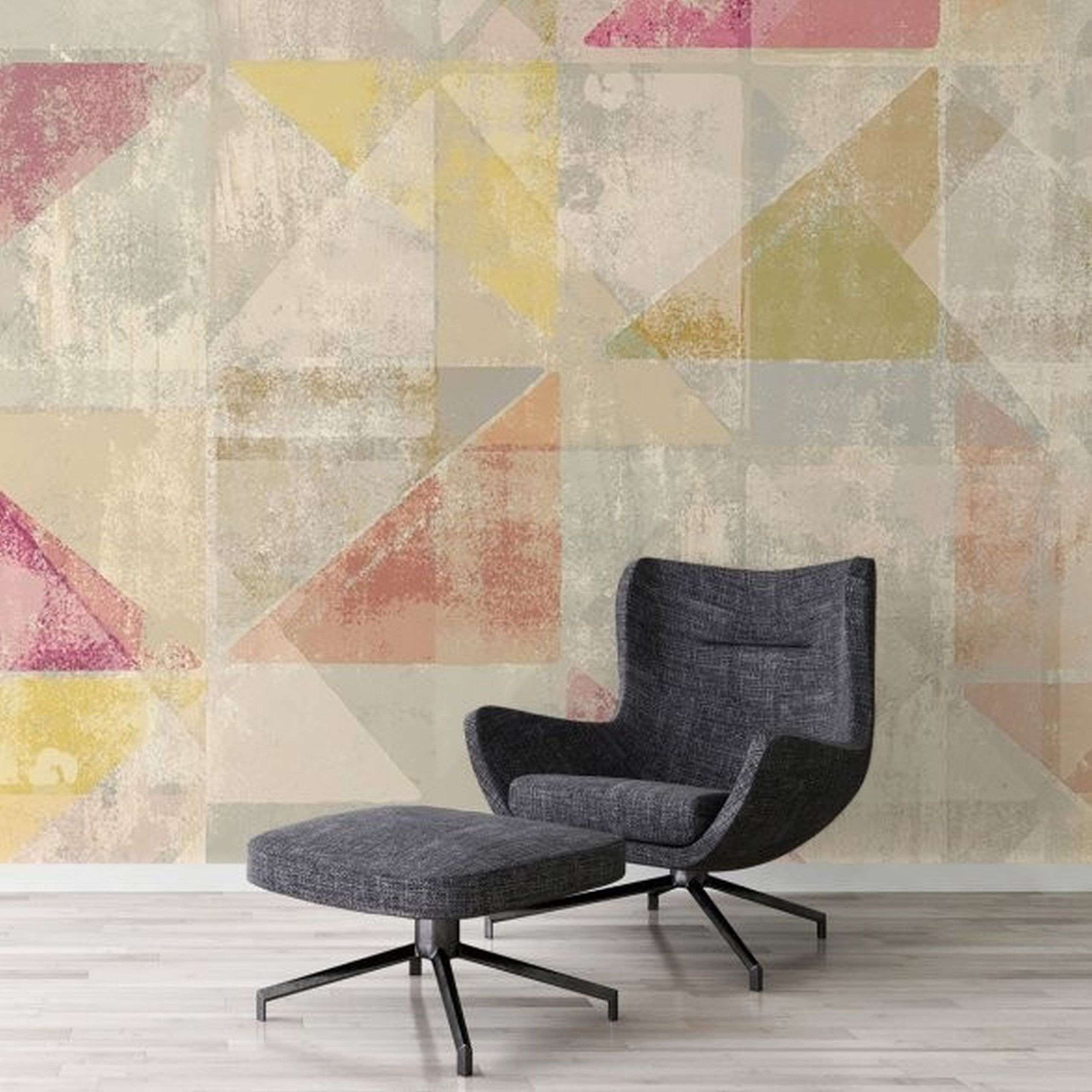 A.S. Creation Atelier 47 DD116800 Carta da parati fotografica Tessuto non tessuto 600 x 270 cm Moderno Giallo