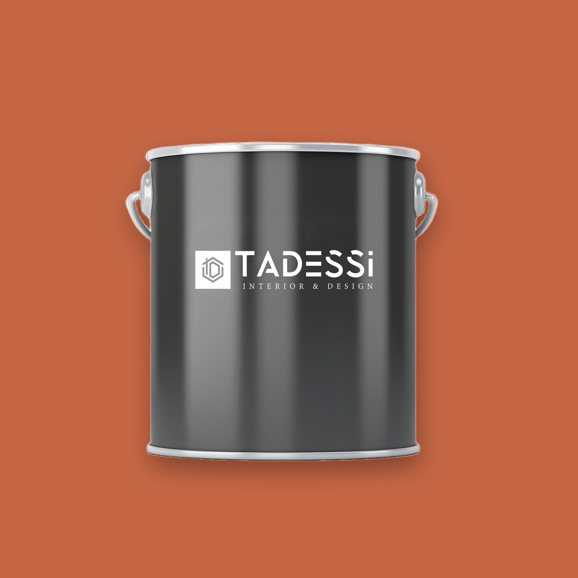 TADESSI Wall Select - Pittura murale Rosso - Zafferano - Pittura per interni di alta qualità - Colori intensi e vivaci