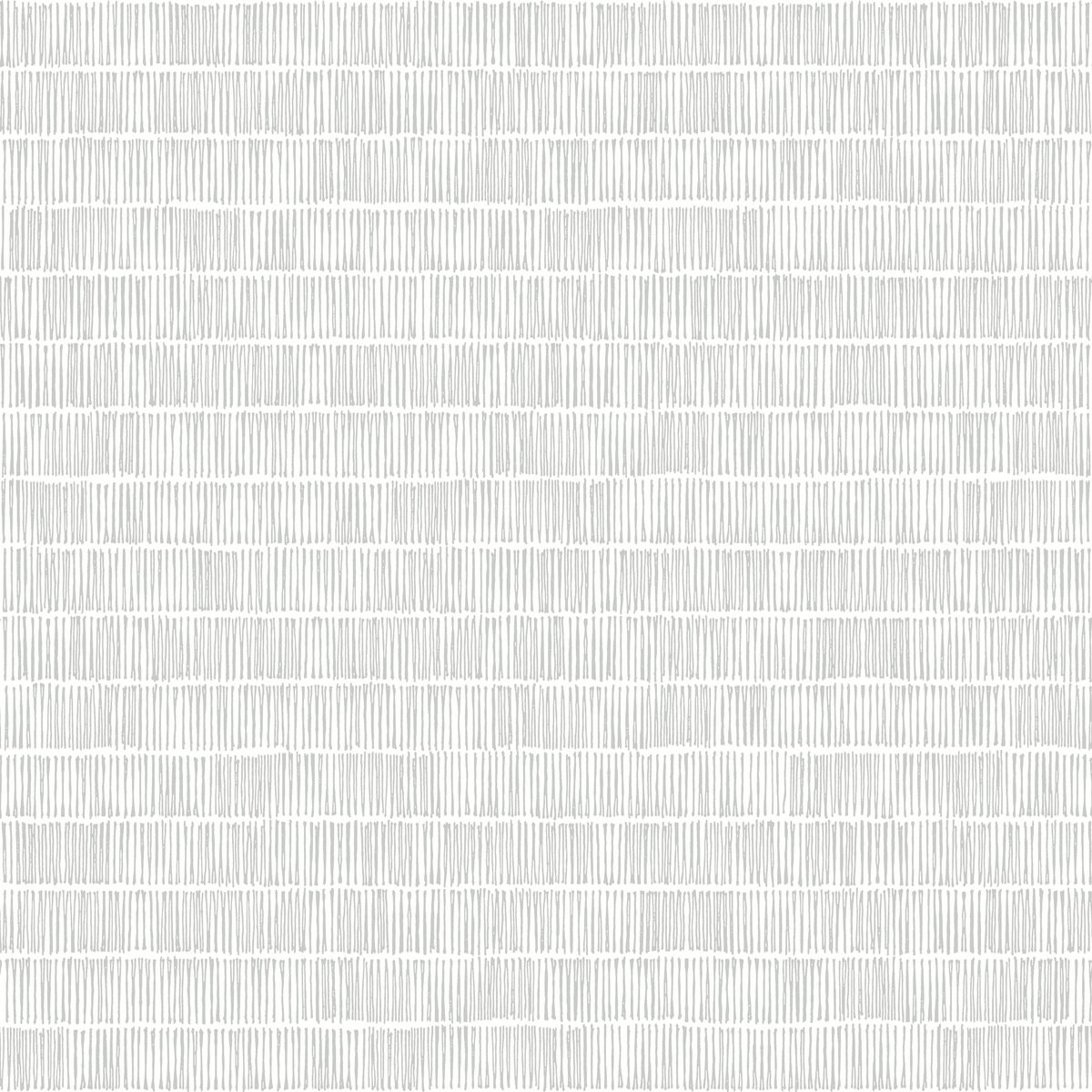 York Wallcoverings Bianco e nero BW3811 Carta da parati Sure Strip strisce 0,52 x 10 m
