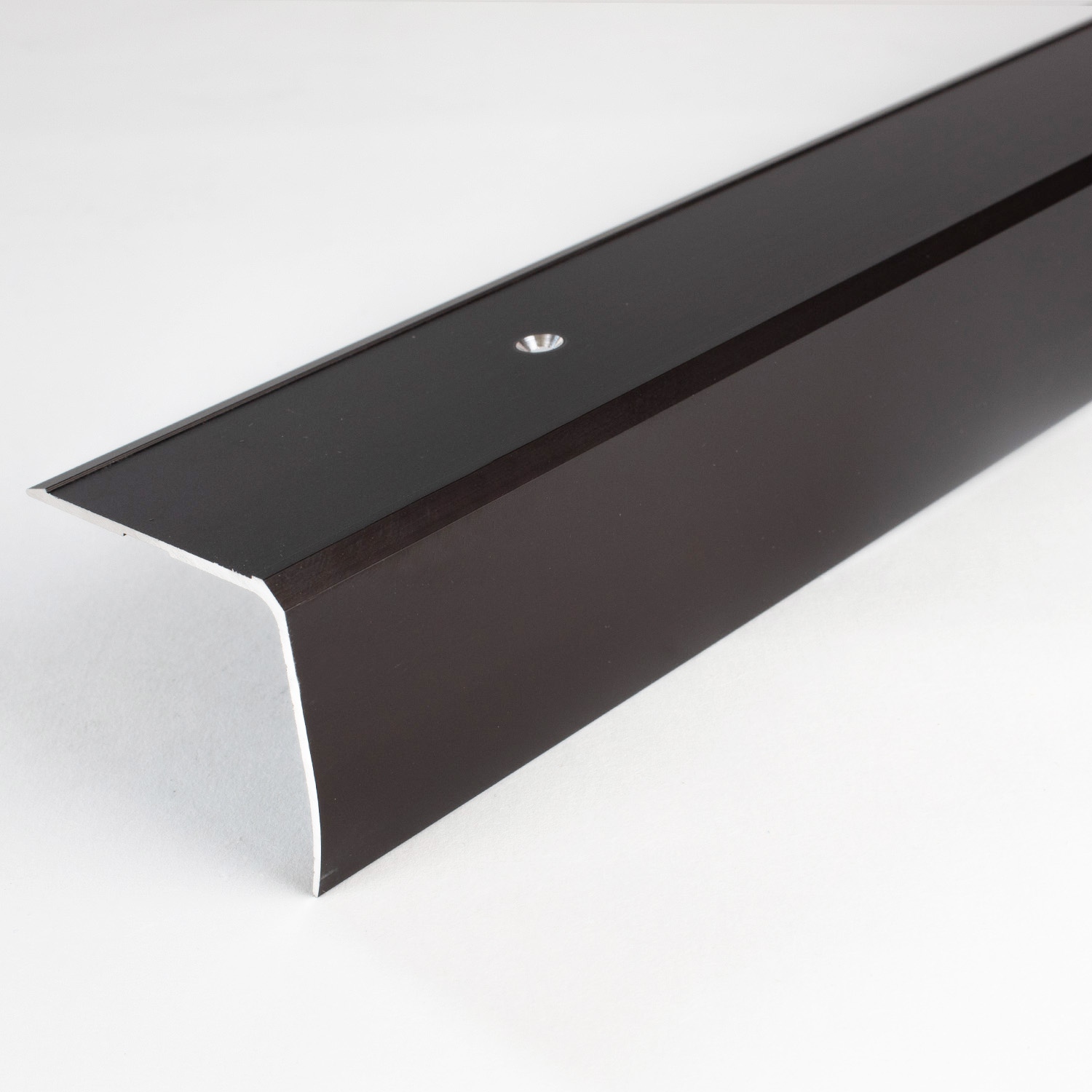 Profili per bordi e angoli delle scale Auer Joilette, altezza 43 mm, larghezza 50 mm, alluminio anodizzato