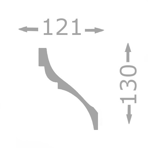 Stuckleiste "Amsterdam 15" - 2