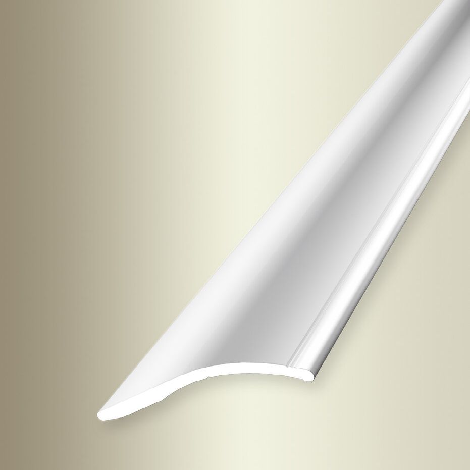 Profili di altezza e regolazione Küberit, larghezza 40 mm, altezza bordo 0 - 18 mm, alluminio anodizzato