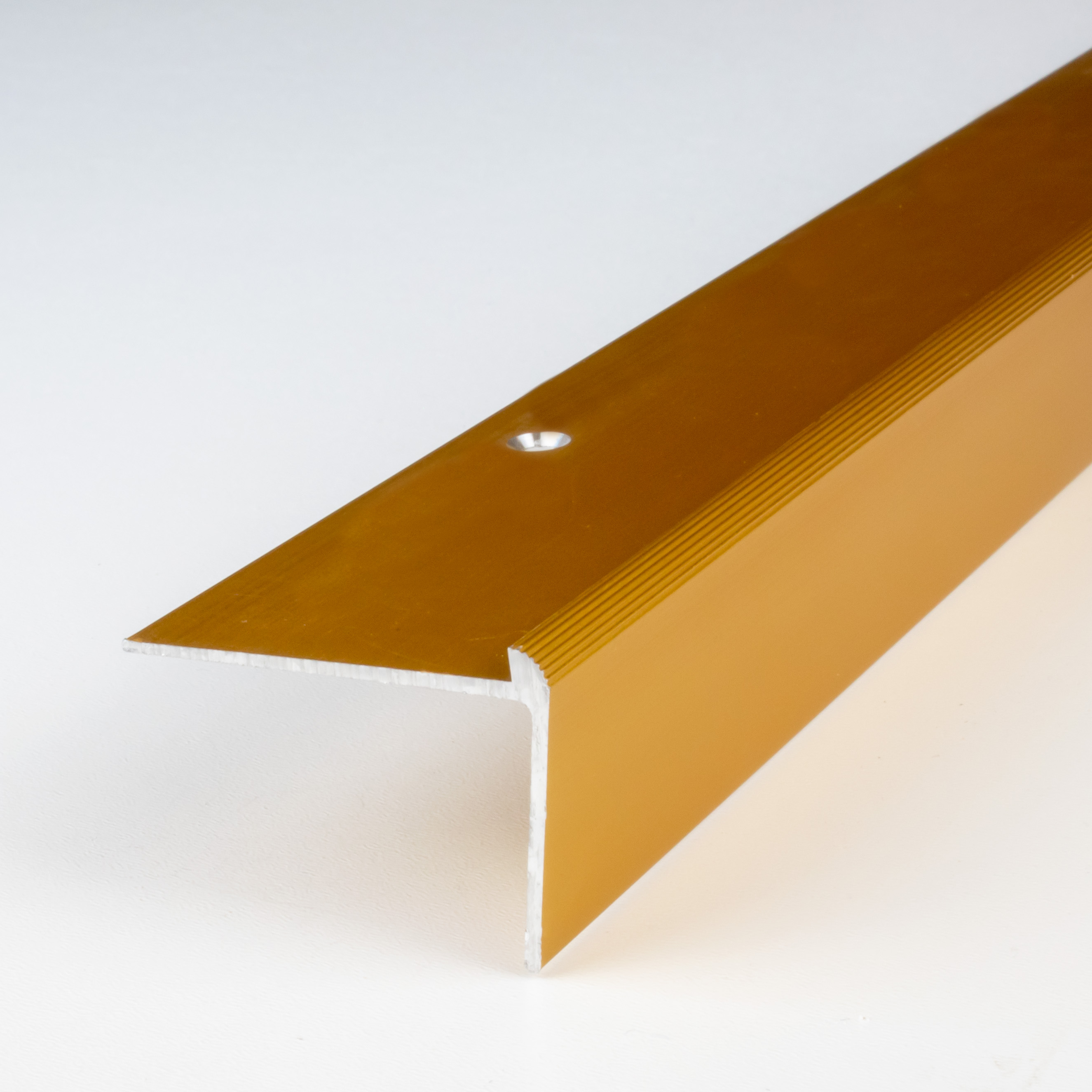 Profilo angolare e bordo per scale PROVISTON Aulla Altezza 10 - 40 mm Altezza bordo 2 - 7 mm Alluminio