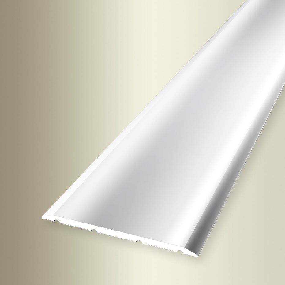 Profilo di transizione Küberit, altezza 2 mm, larghezza 40 mm, striscia di transizione, alluminio anodizzato