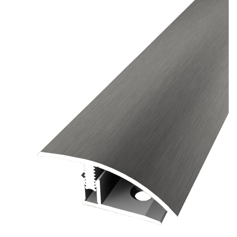 Profilo di transizione PROVISTON B 39 mm, altezza bordo 7 - 12 mm, striscia di transizione, alluminio anodizzato