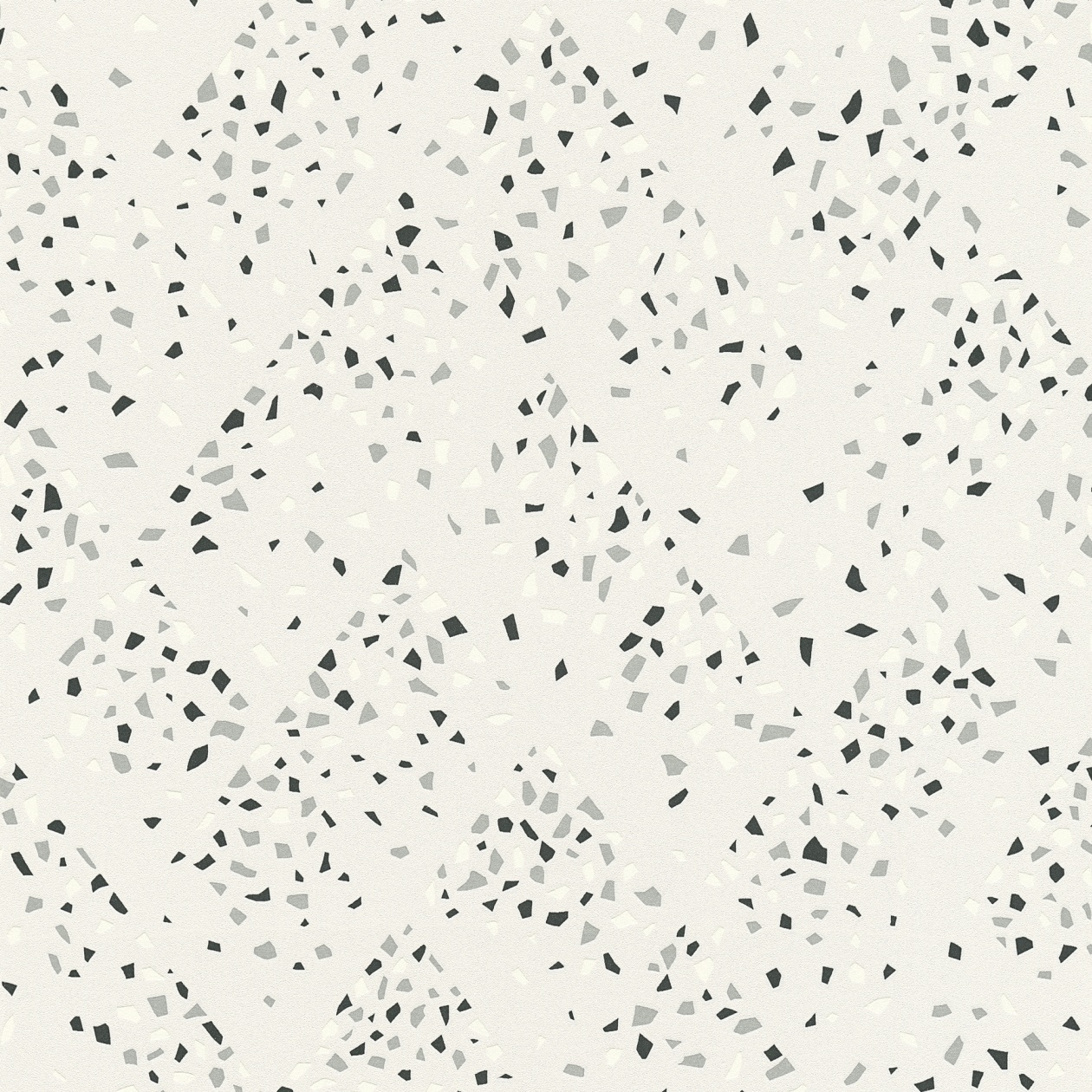 A.S. Creation New Walls 373942 Carta da parati in tessuto non tessuto Vintage Retro 0,53 x 10,05 m Bianco