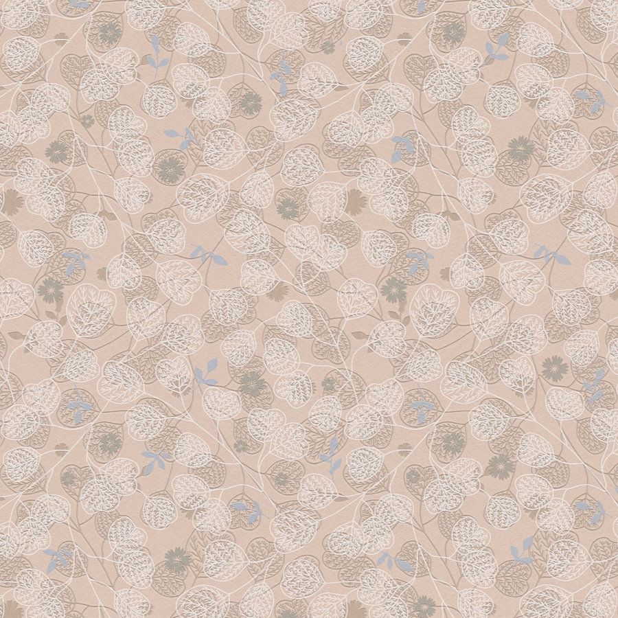 A.S. Creation Stili di viaggio 391113 Carta da parati in tessuto non tessuto aspetto floreale 10,05 x 0,53 m Rosa