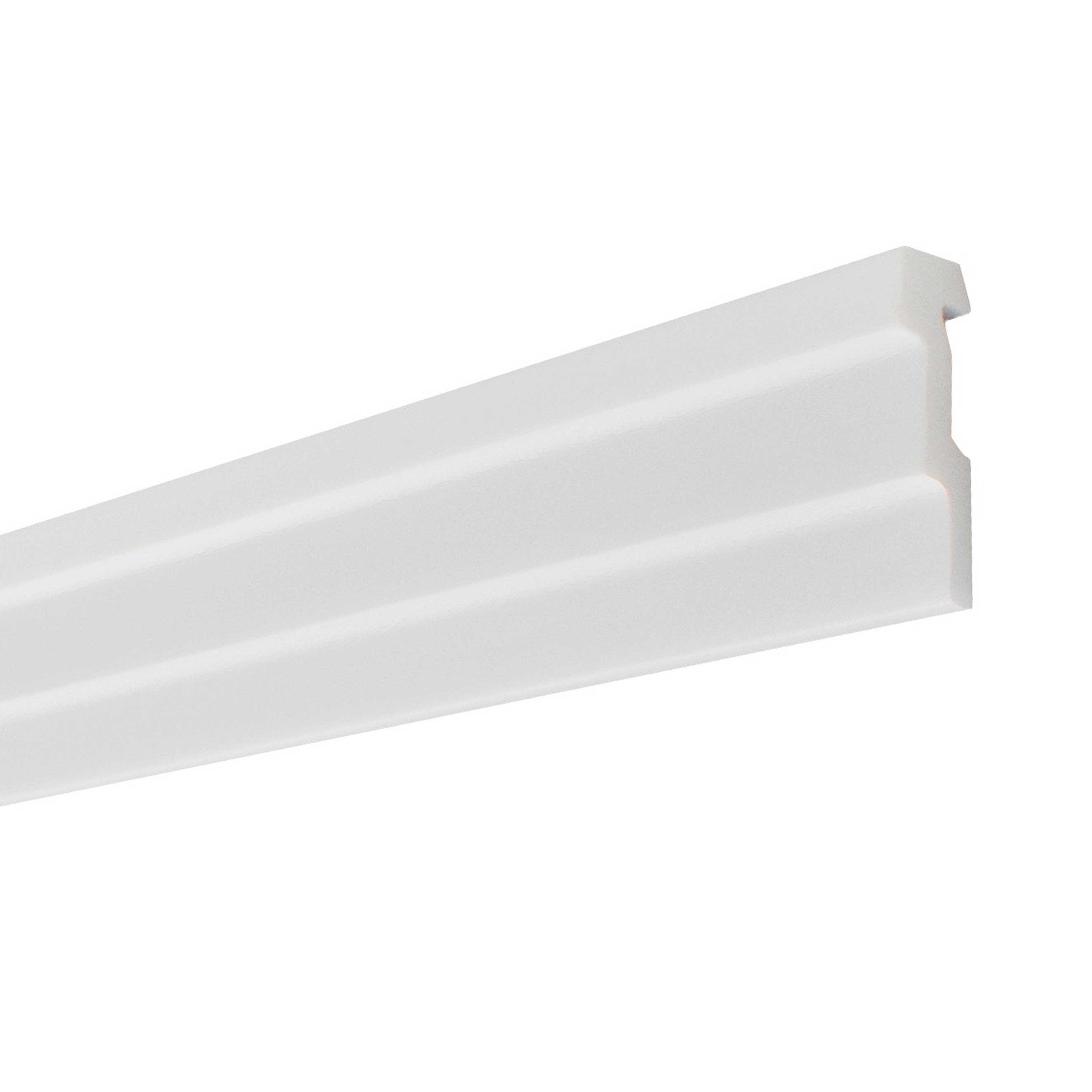 NMC Cornice M2 NOMASTYL Polistirene 20 x 60 x 2000 mm Bianco Modanatura per soffitto
