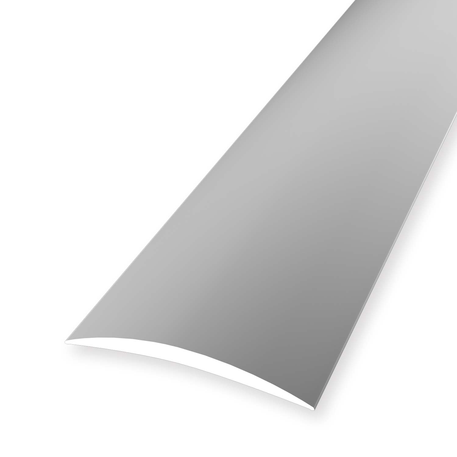 Profilo di transizione in alluminio liscio 5 x 40 mm, varie lunghezze Küberit