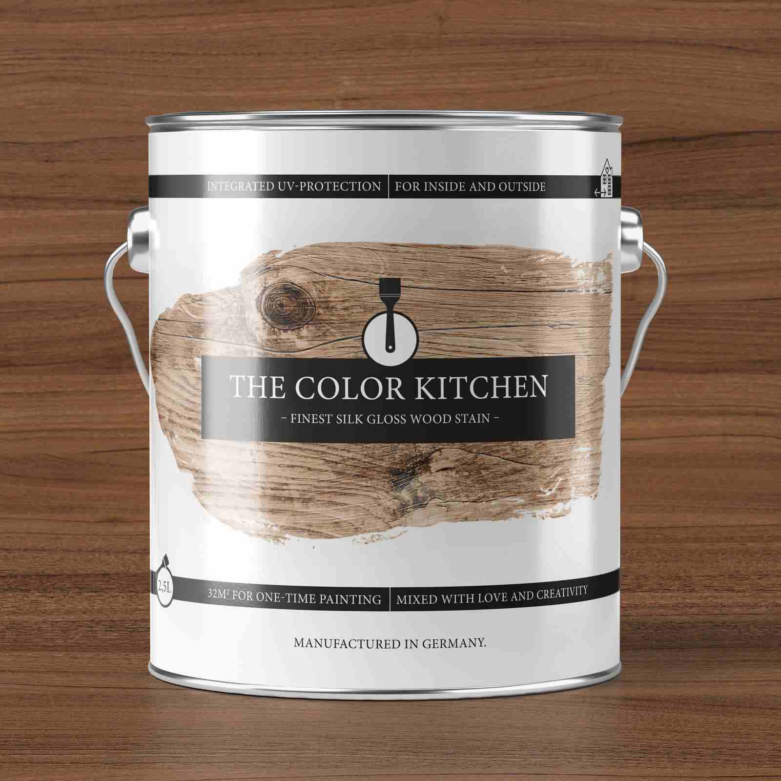 Tinta per legno di noce The Color Kitchen Wealthy Walnut Lucida per interni ed esterni