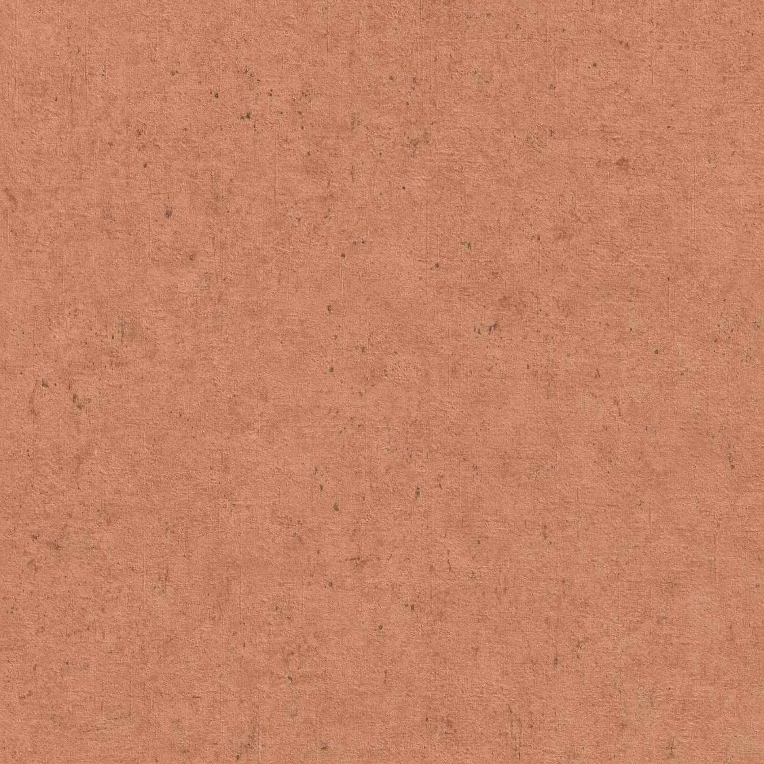 Rasch Concrete 520880 Carta da parati in tessuto non tessuto Tinta unita 0,53 x 10,05 m Rosso